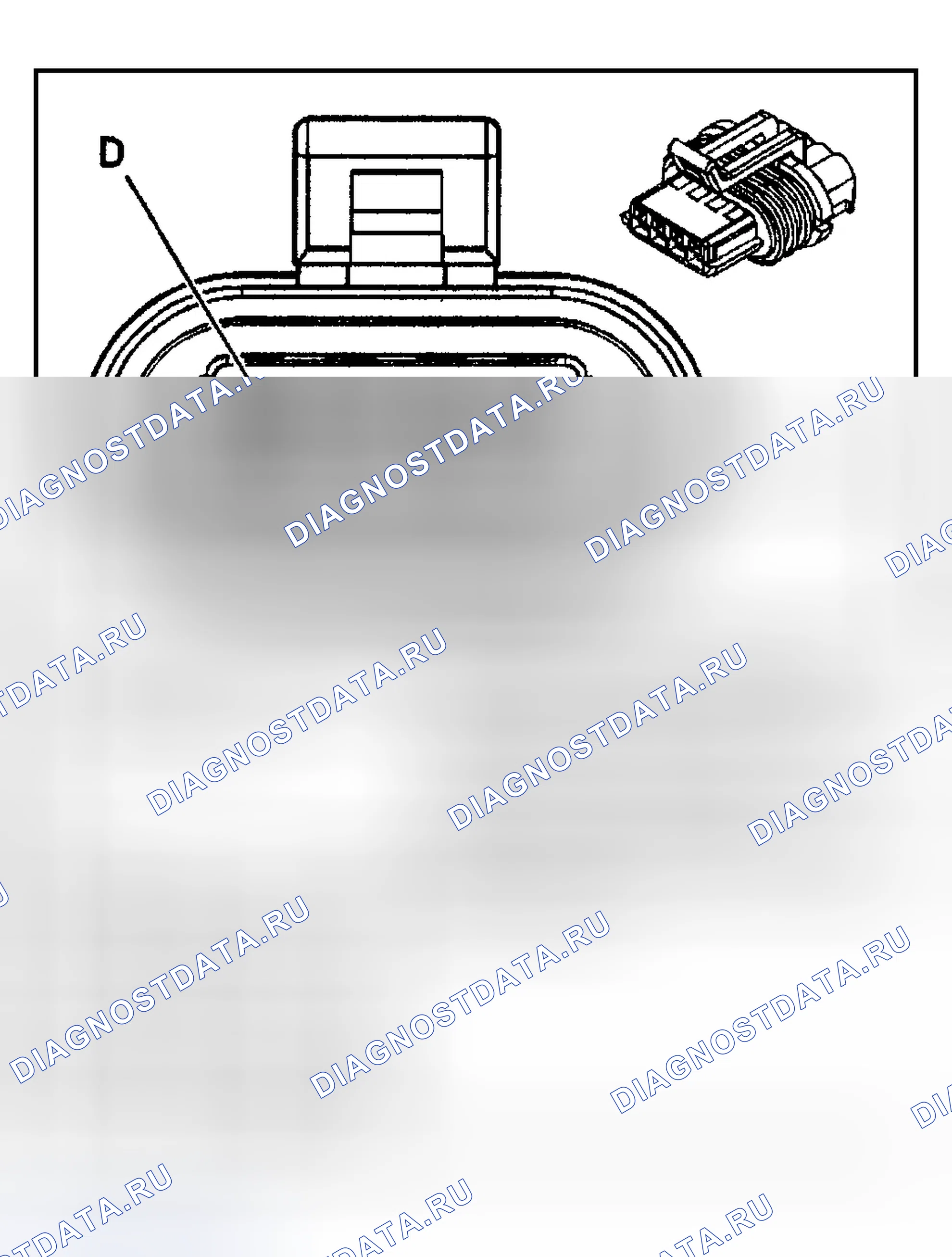 Рис. 144: Miniwedge (переключатель дверного косяка) - Lf. Chevrolet TrailBlazer I