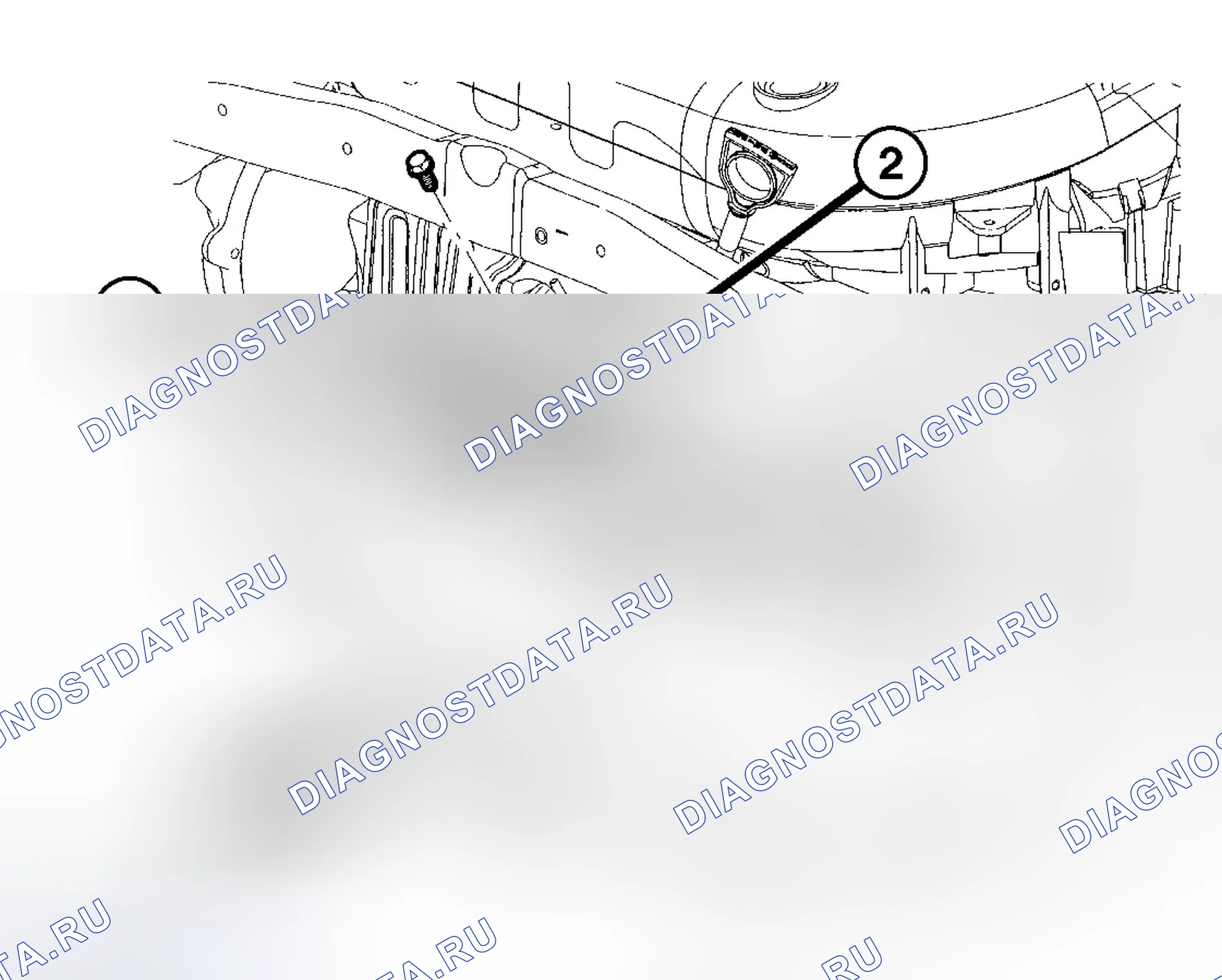 Рис. 5: ДЕМОНТАЖ. Chrysler Pacifica CS