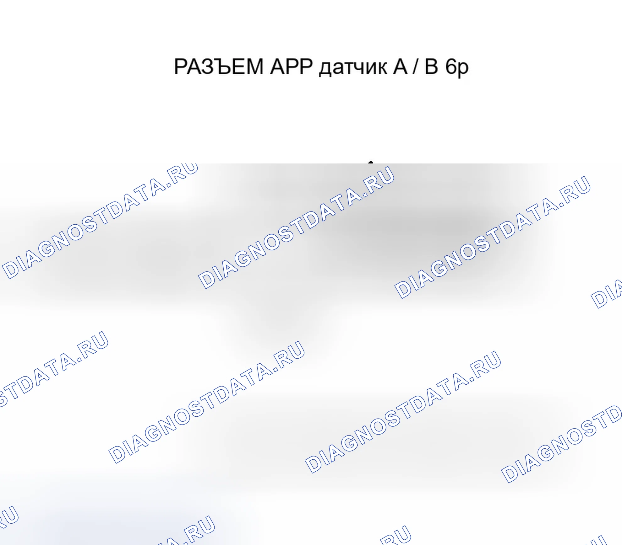 Рис. 246: расшифровка кода ошибки P2127: Цепь низкого напряжения датчика B APP (датчик положения дроссельной заслонки E) (модель 2006-07). Honda Accord VII рестайлинг