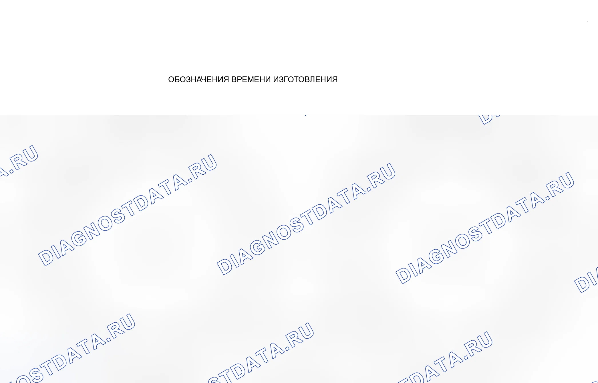 Рис. 4: Идентификационная информация трансмиссия. Kia Rio I рестайлинг