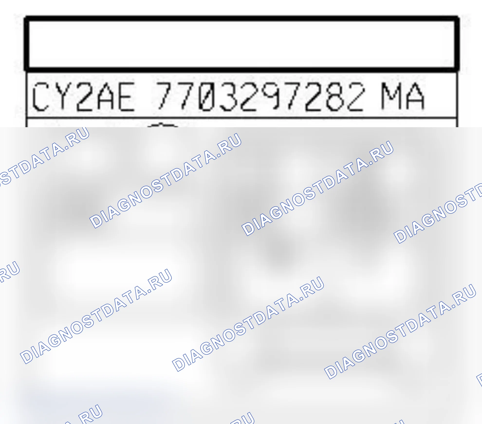 Распиновка разъёма 146 — Датчик детонации 1. Renault Logan I