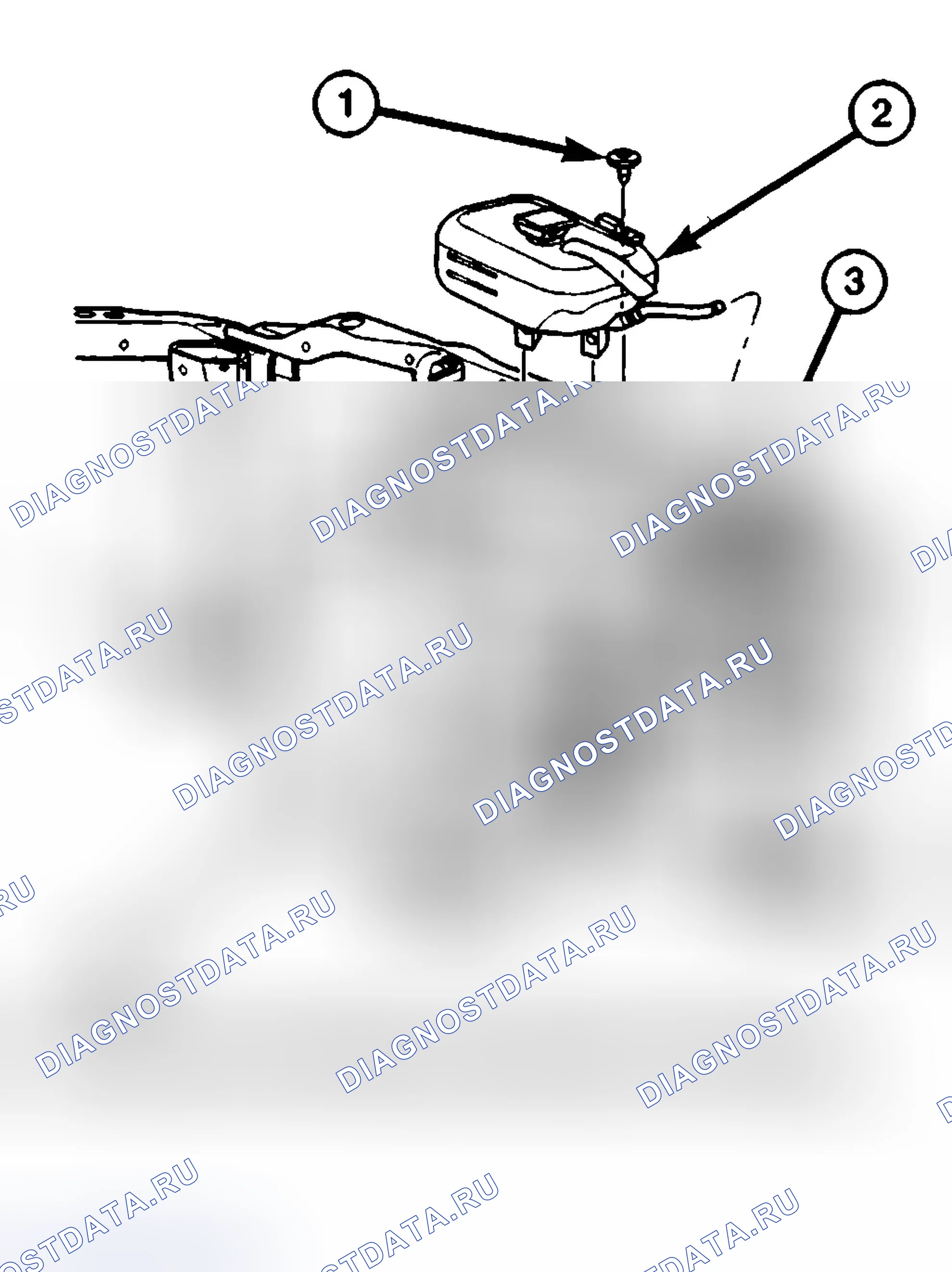 Рис. 4: ОПИСАНИЕ вентилятора охлаждения двигателя. Dodge Pickup R1500 