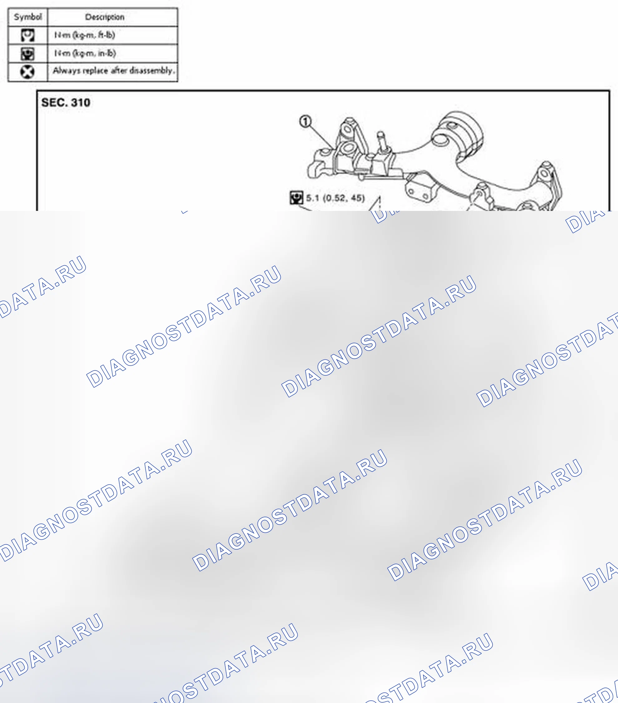 Рис. 144: AWD: Разнесенный вид. Infiniti EX35 I