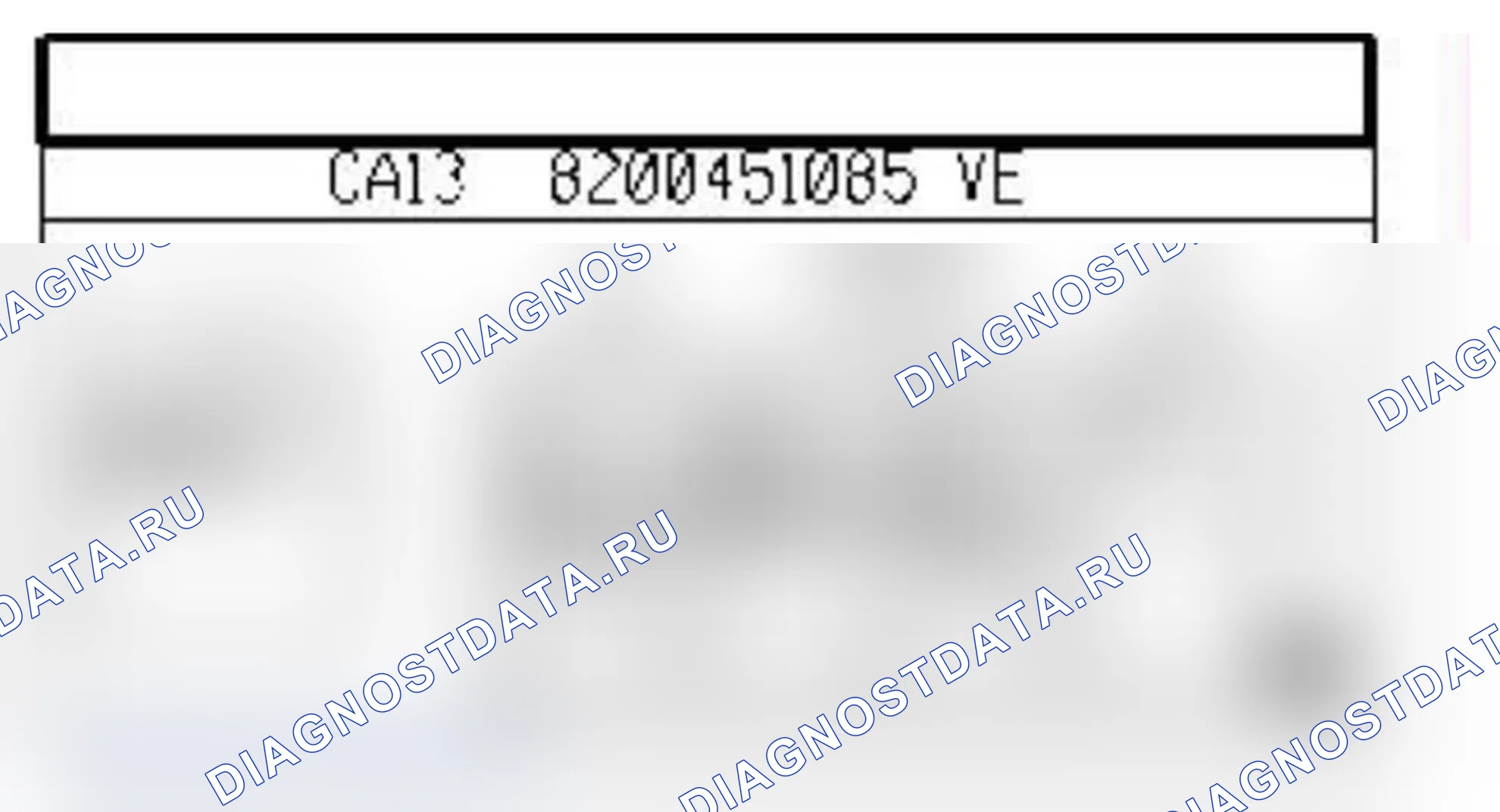 Распиновка разъёма R448 — Соед. разъем ультразв.блока охранной сигнализации и жгута проводов приб. панели. Renault Laguna III