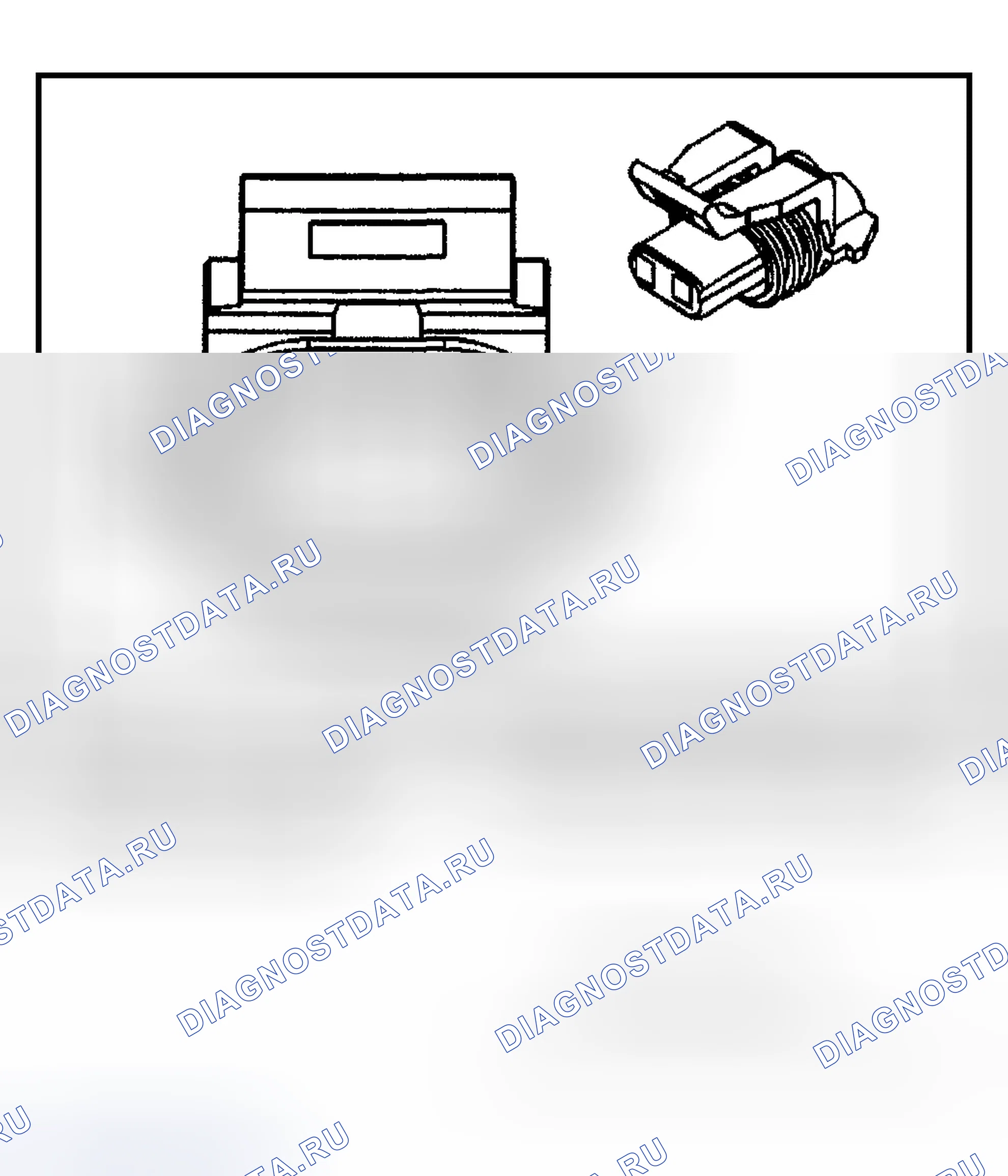 Рис. 226: Переключатель низкого давления A / C. Chevrolet TrailBlazer I