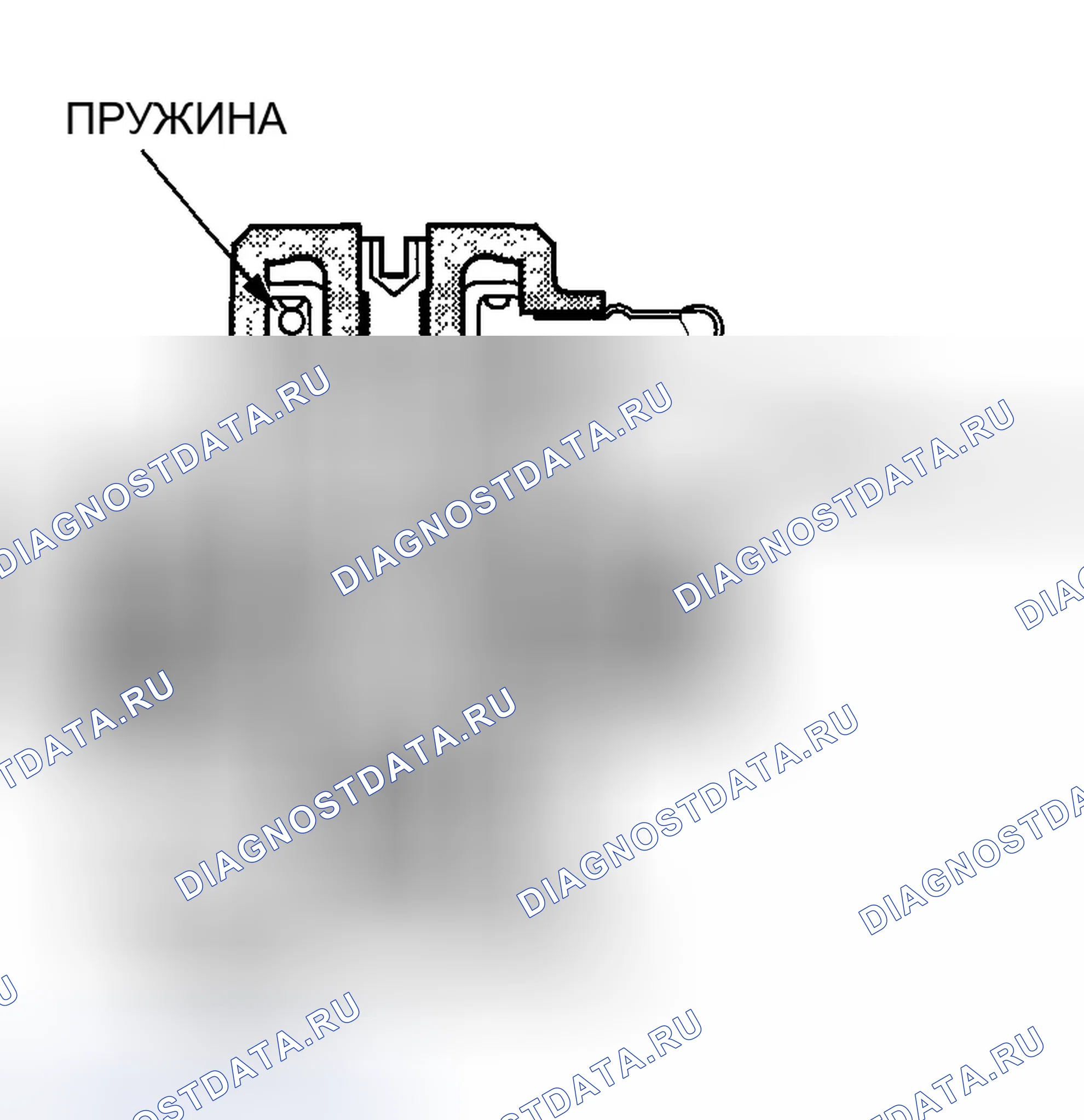 Рис. 118: Регулятор давления топлива P2. Honda Civic VII