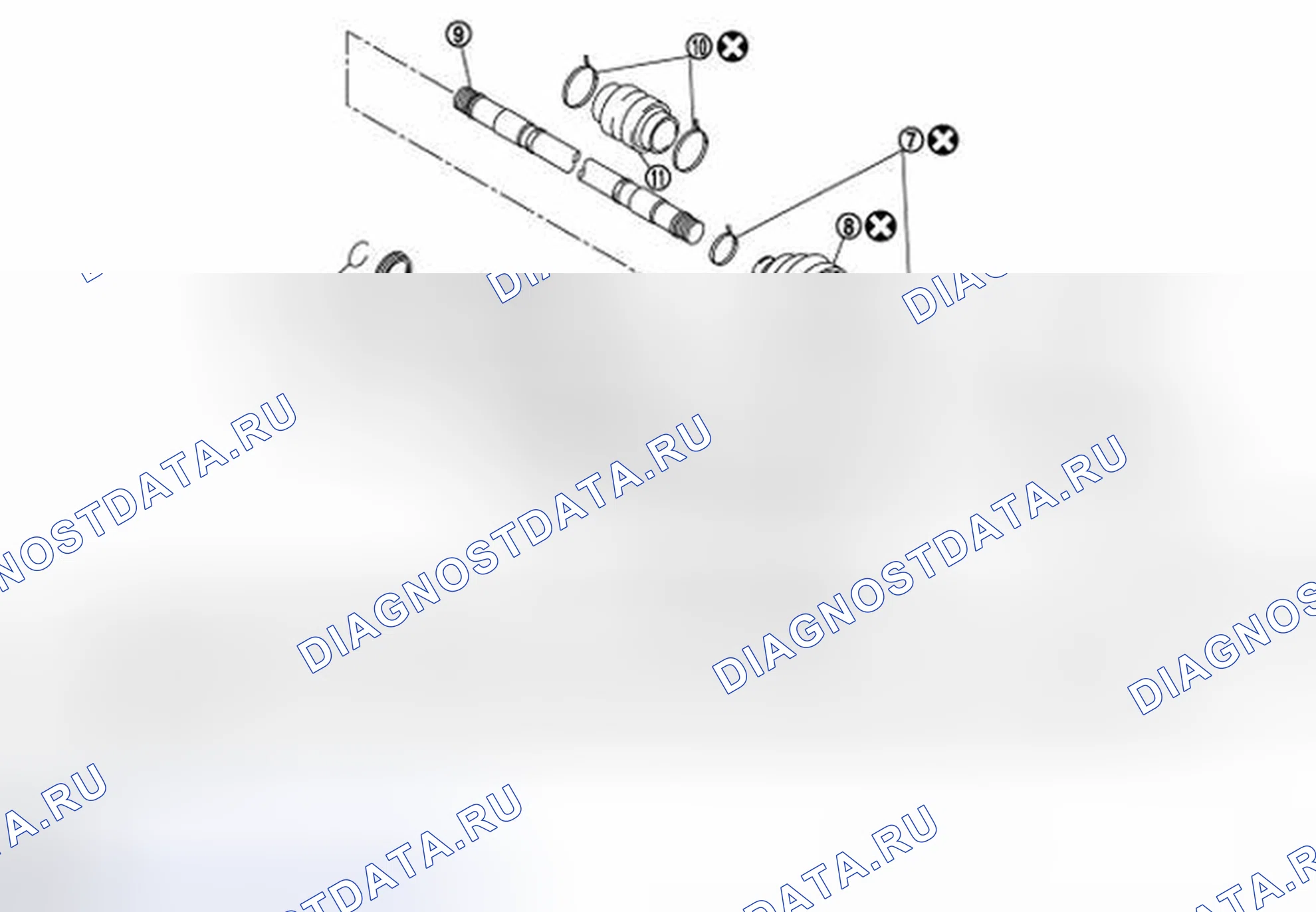 Рис. 36: РАЗБОРКА. Honda Saber I