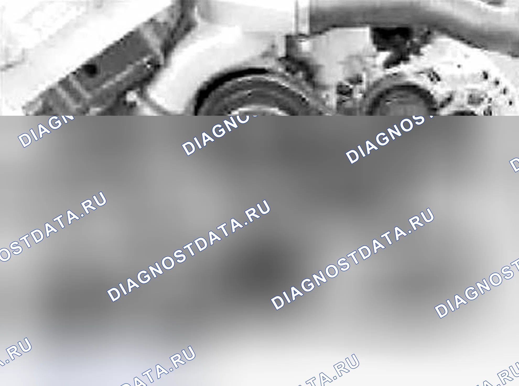 Рис. 3: Разводка приводного ремня (M50, S50 и S54). BMW Z8 E52