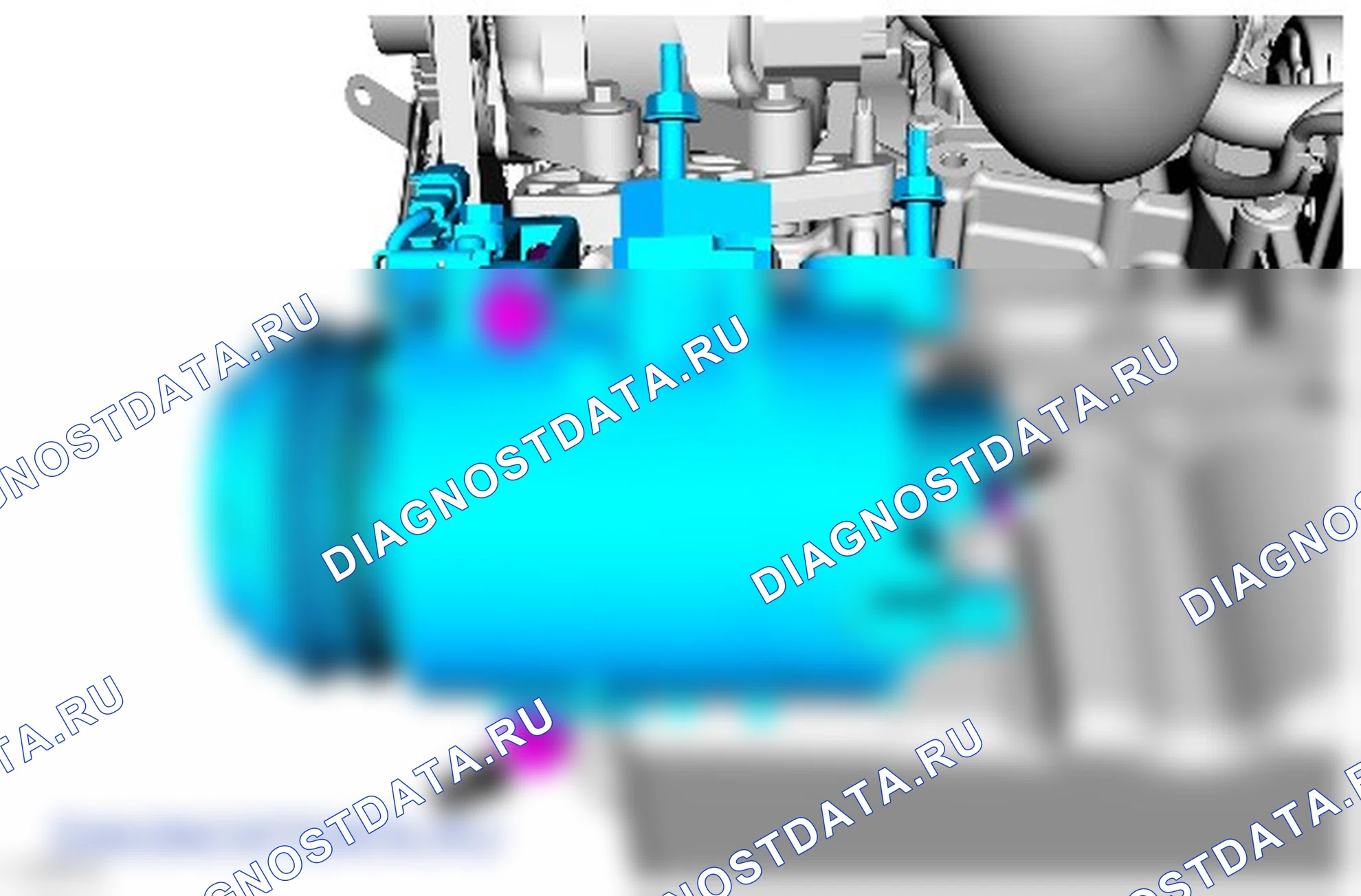 Как снять и установить компрессор системы кондиционирования. Ford Galaxy III