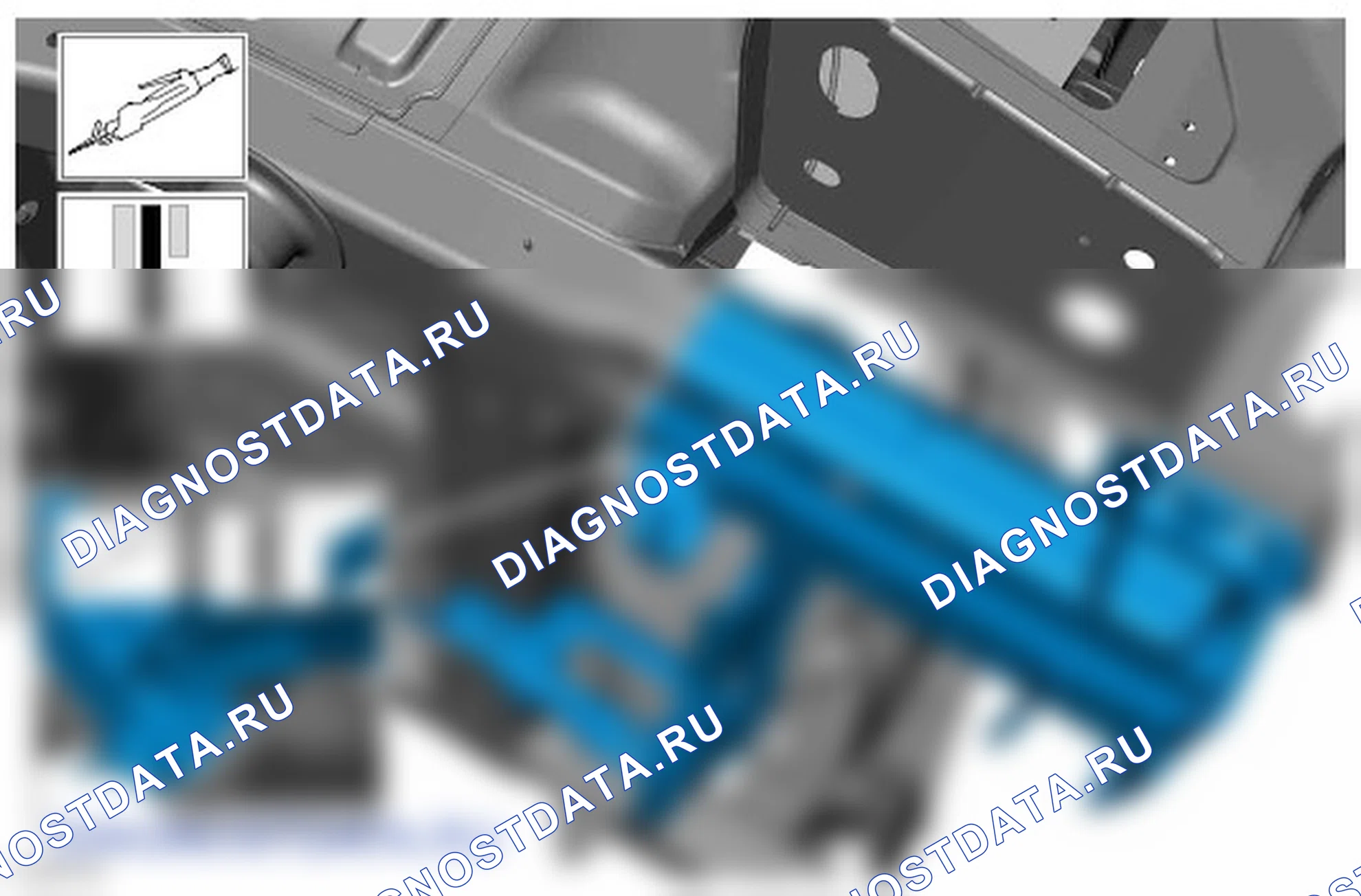 Как снять и установить секцию заднего лонжерона. Ford Galaxy III