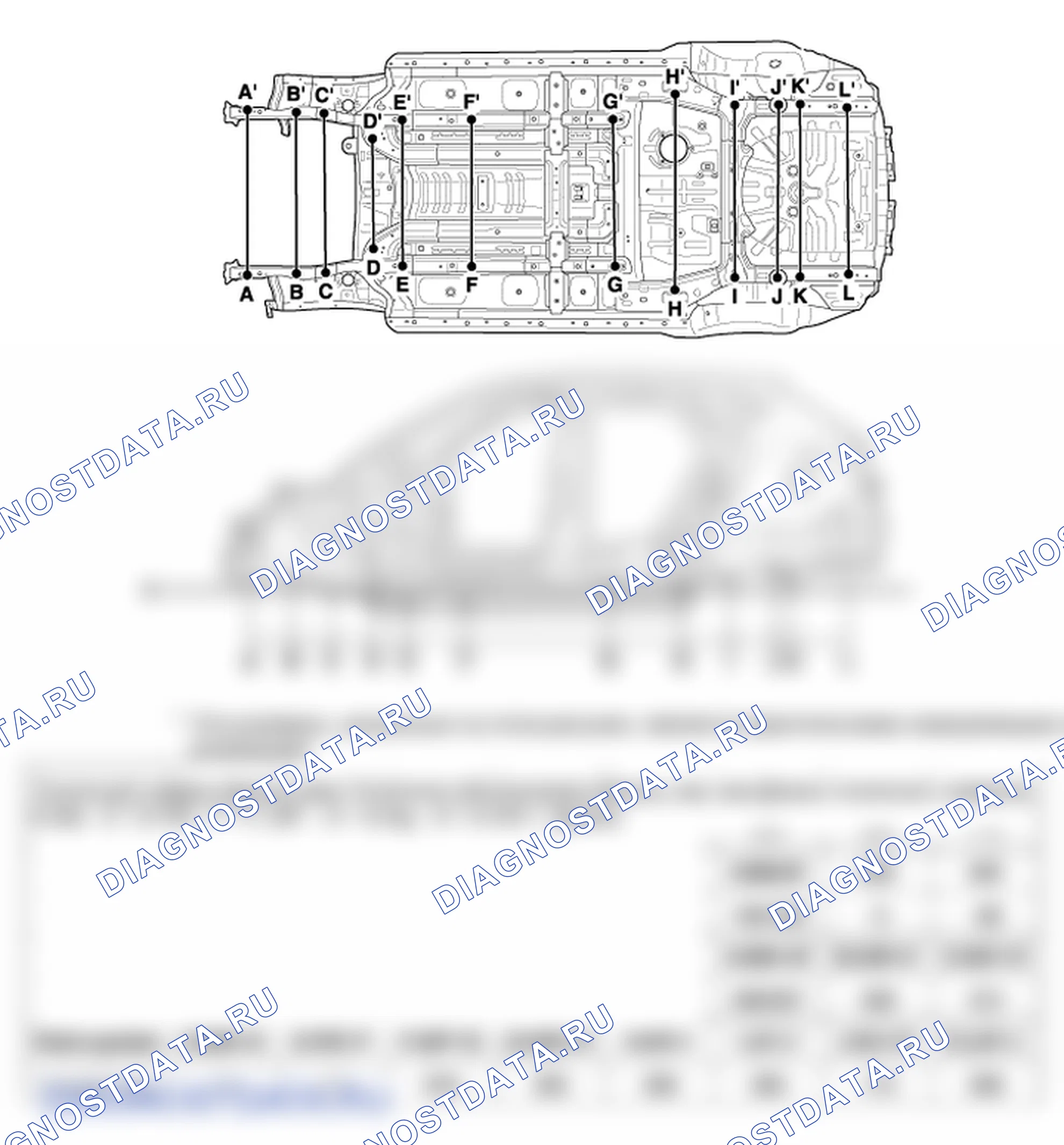 Под кузовом. Hyundai ix35 EL