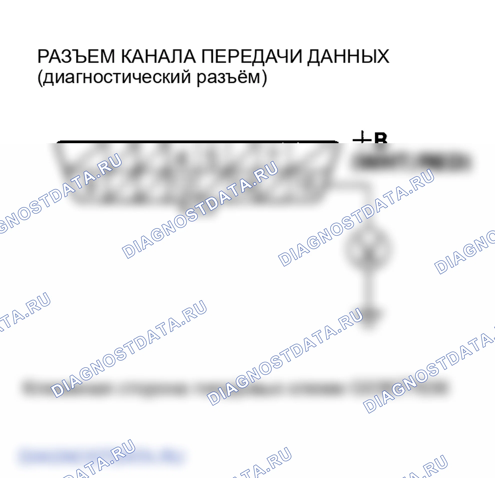 Рис. 39: Поиск и устранение неисправностей в цепи диагностический разъём. Honda Element I