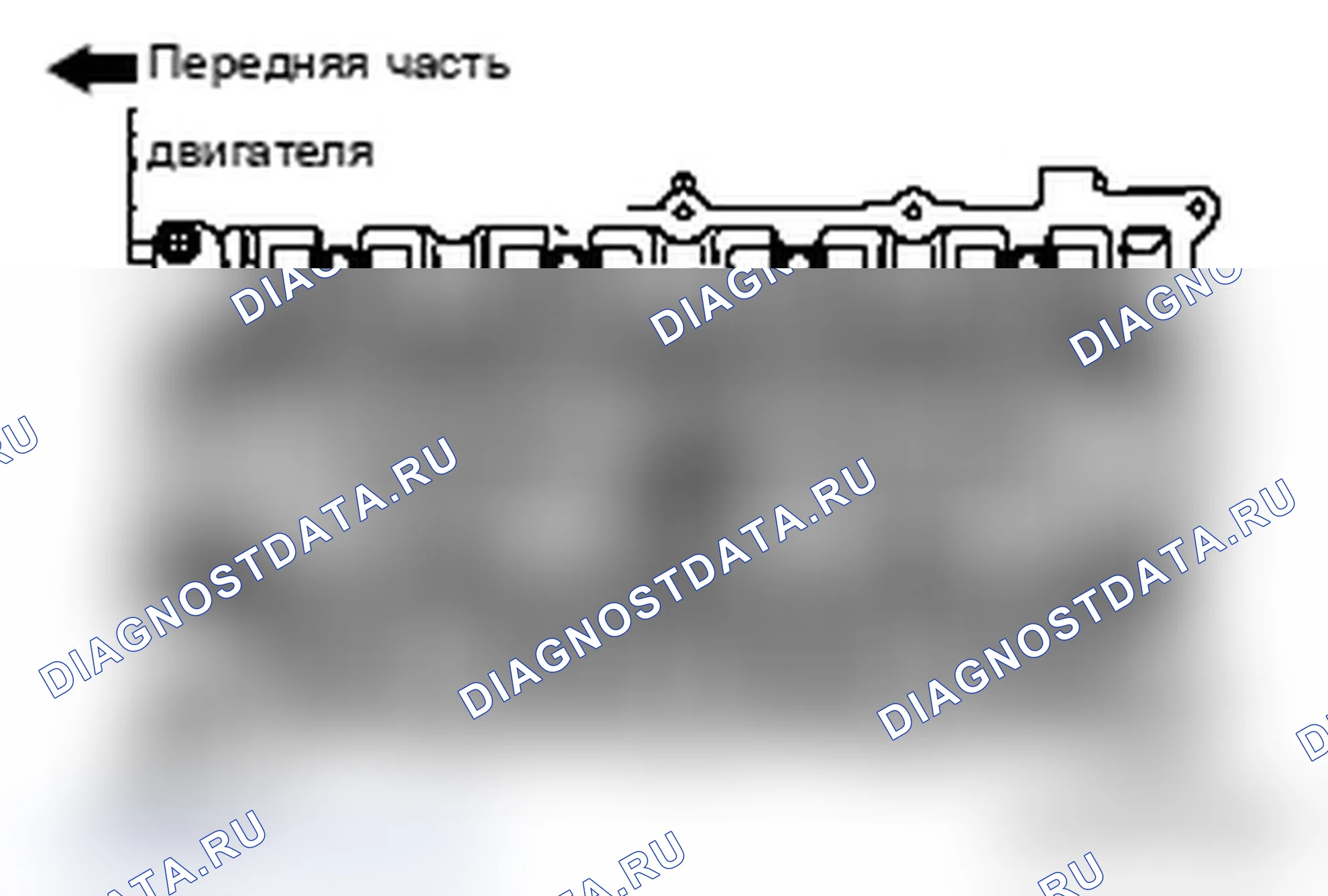 Рис. 236: <<E>> ДЕМОНТАЖ БОЛТА ГОЛОВКИ ЦИЛИНДРА/БОЛТА ГОЛОВКИ ЦИЛИНДРА/БОЛТА ГОЛОВКИ ЦИЛИНДРА И ШАЙБЫ В СБОРЕ. Mitsubishi Lancer Ralliart X рестайлинг