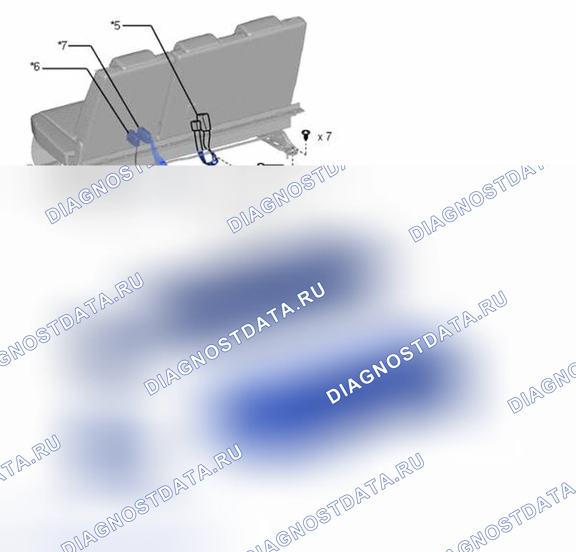 Рис. 486: ИЛЛЮСТРАЦИЯ. Toyota Highlander III