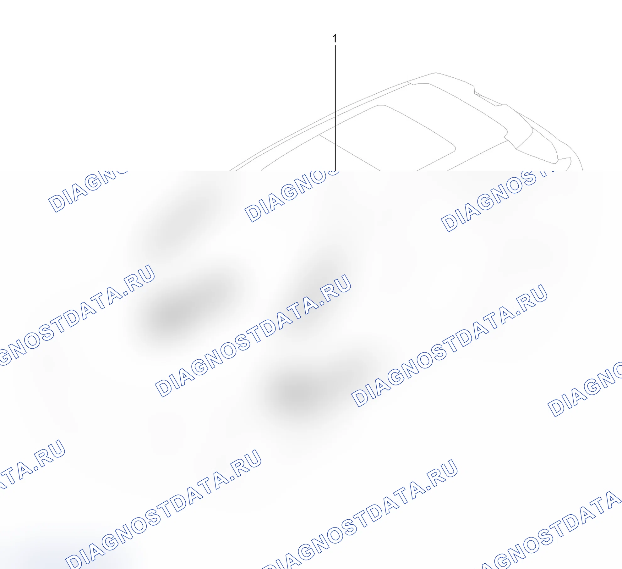 Схема расположения защитной панелей колонны A — Haval Shenshou. Haval Shenshou I