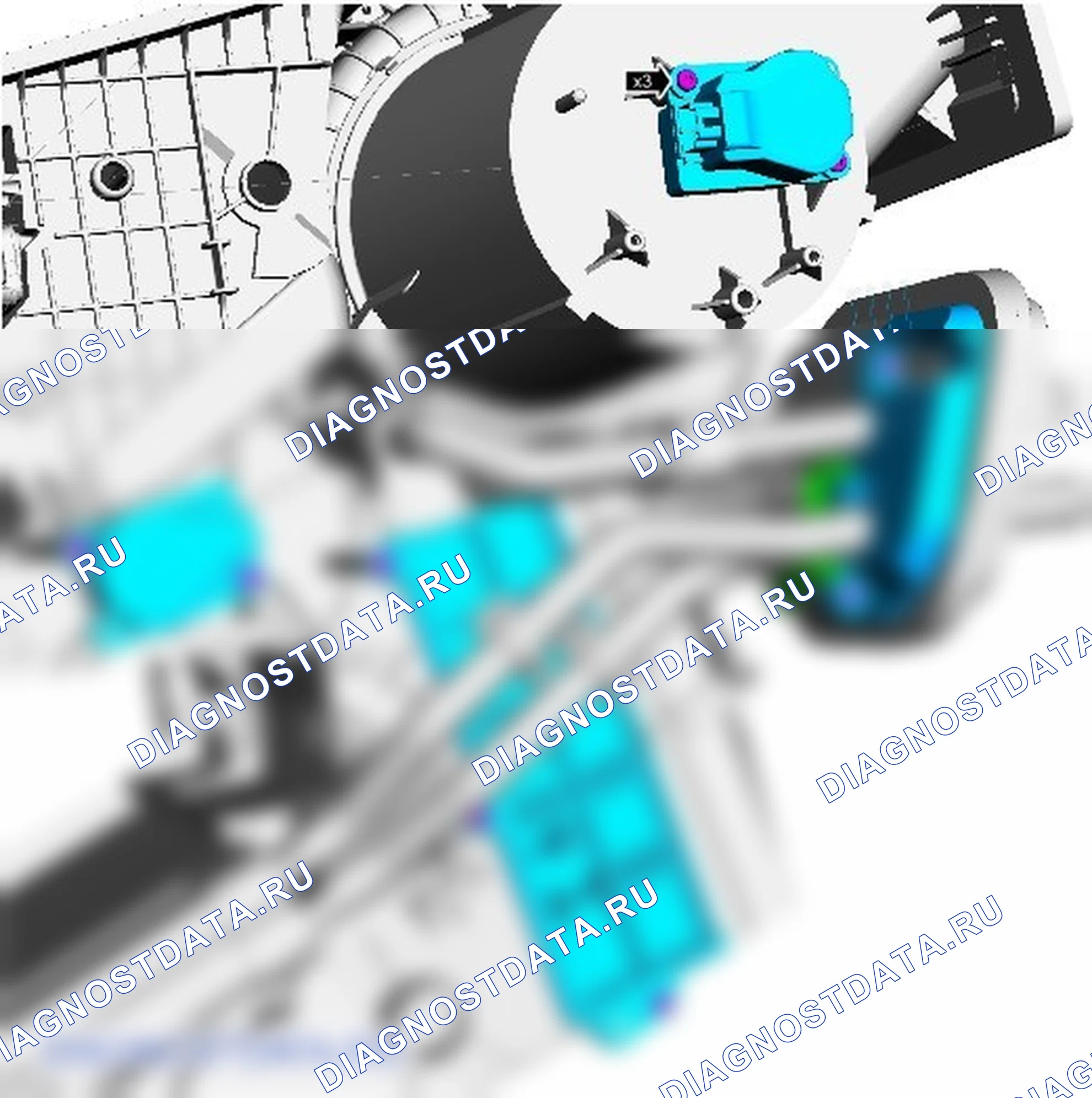Разборка и сборка корпуса системы климат-контроля. Ford S-MAX I