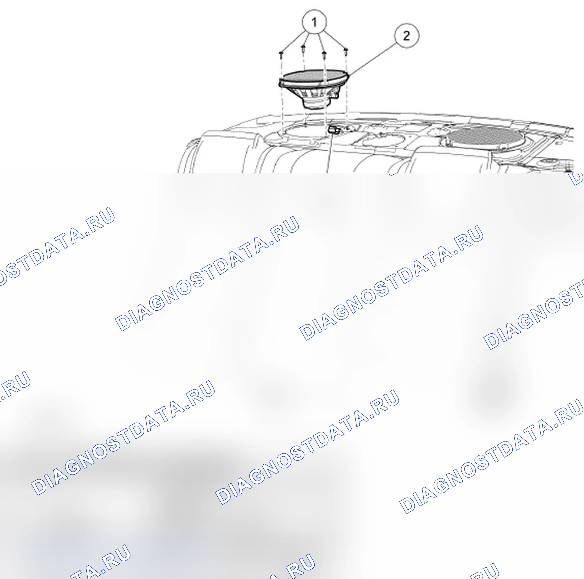 Рис. 54: Динамик сабвуфера. Lincoln Zephyr US