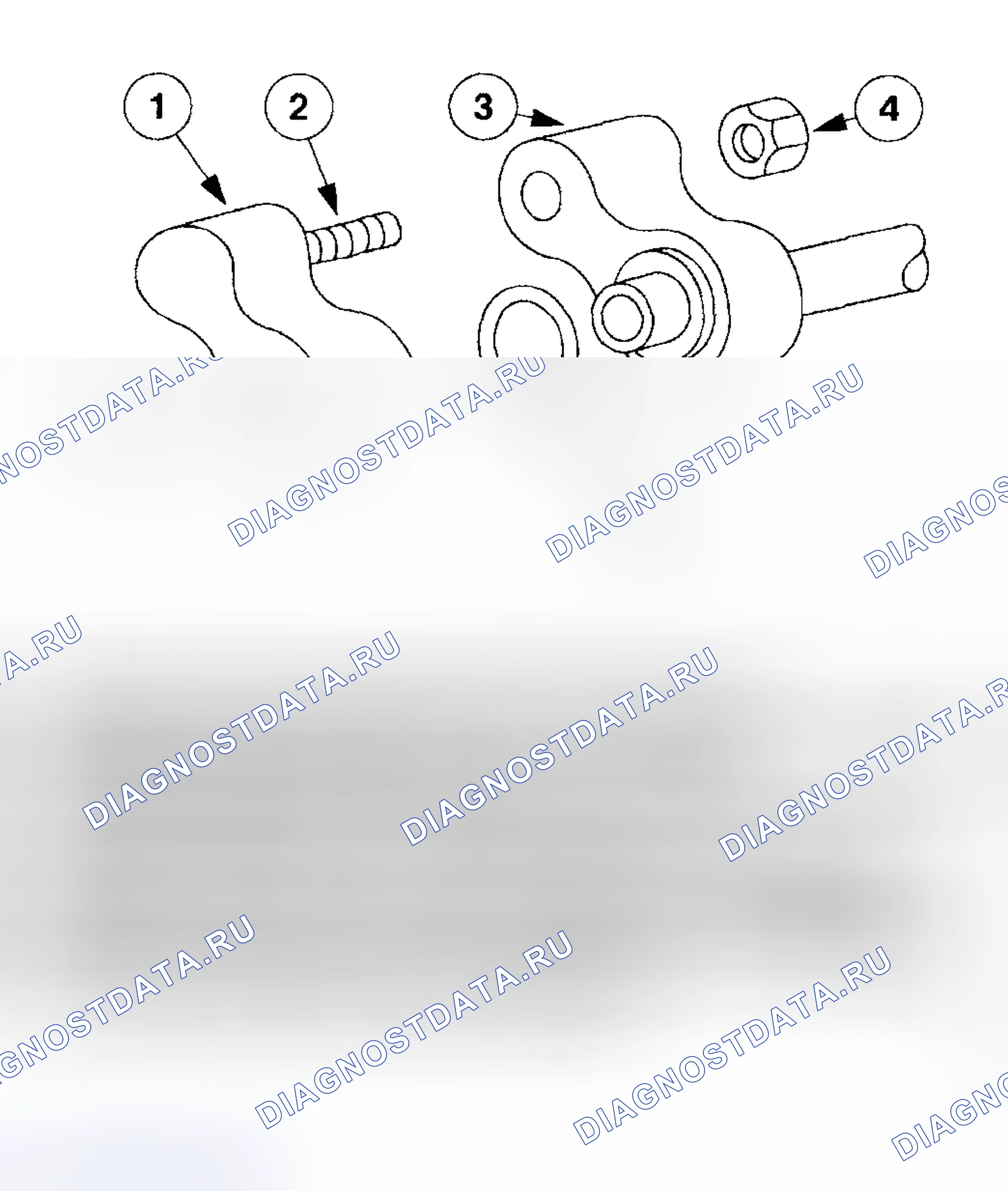 Рис. 124: Фитинг для арахиса. Hyundai ix20 I рестайлинг