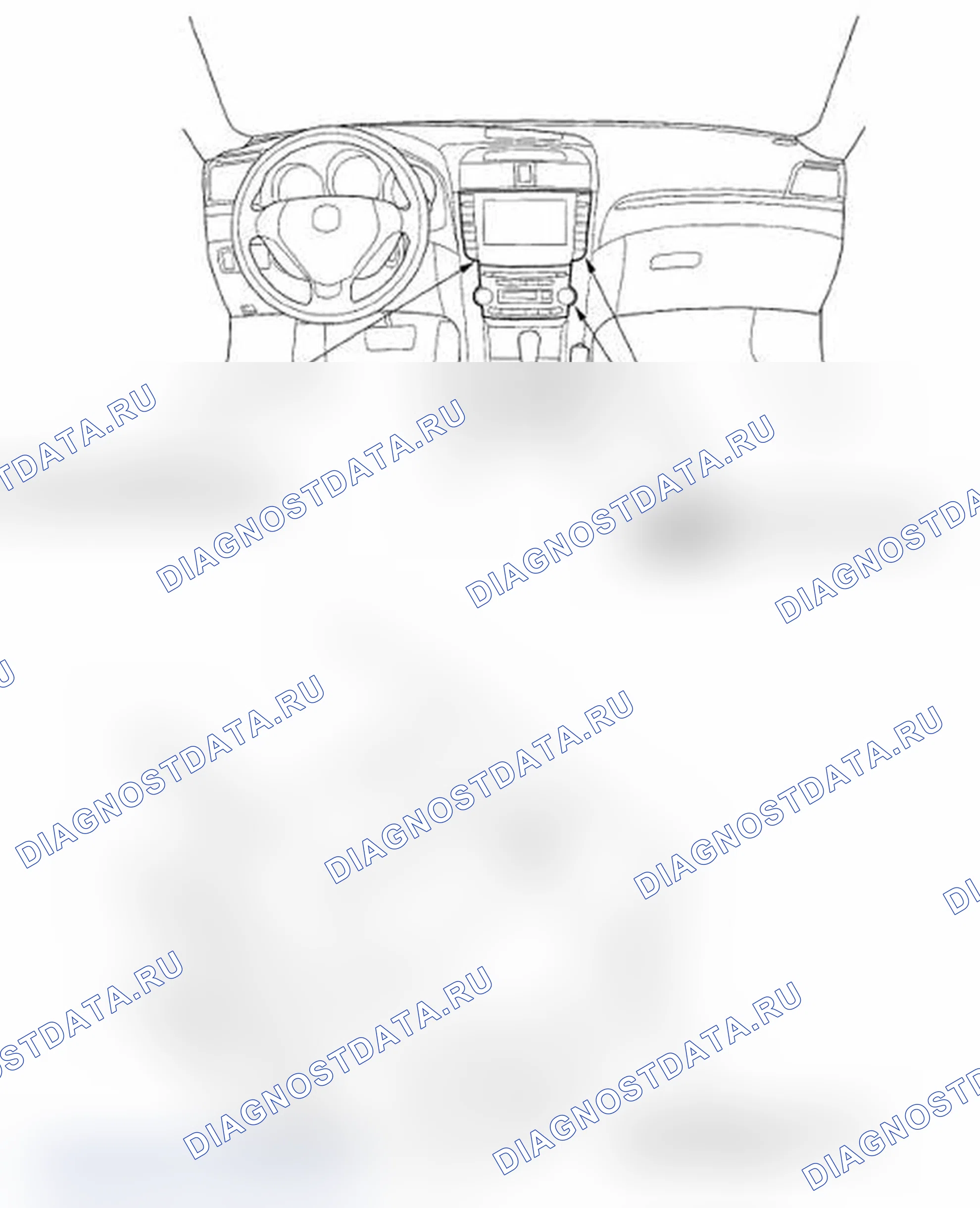 Рис. 127: Указатель расположения компонентов. Acura TL III рестайлинг
