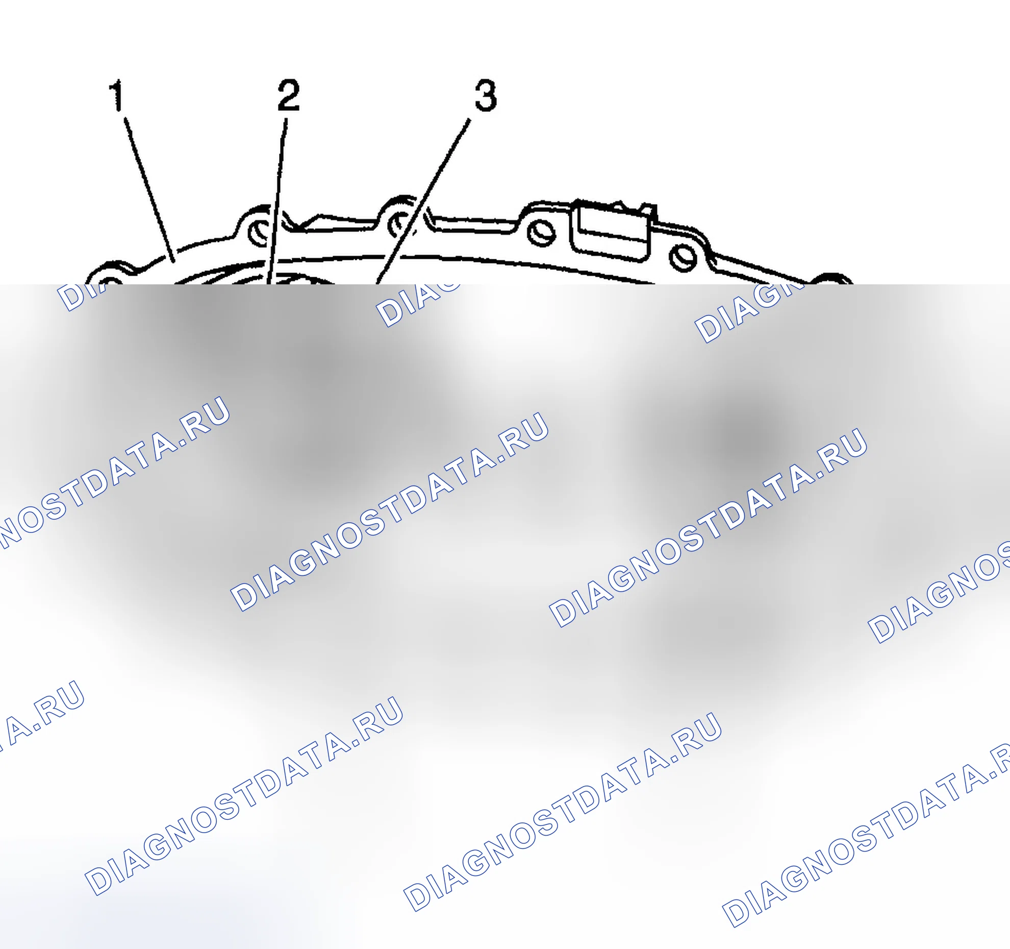 Рис. 744: Задняя половина корпуса. Chevrolet Silverado 2500 