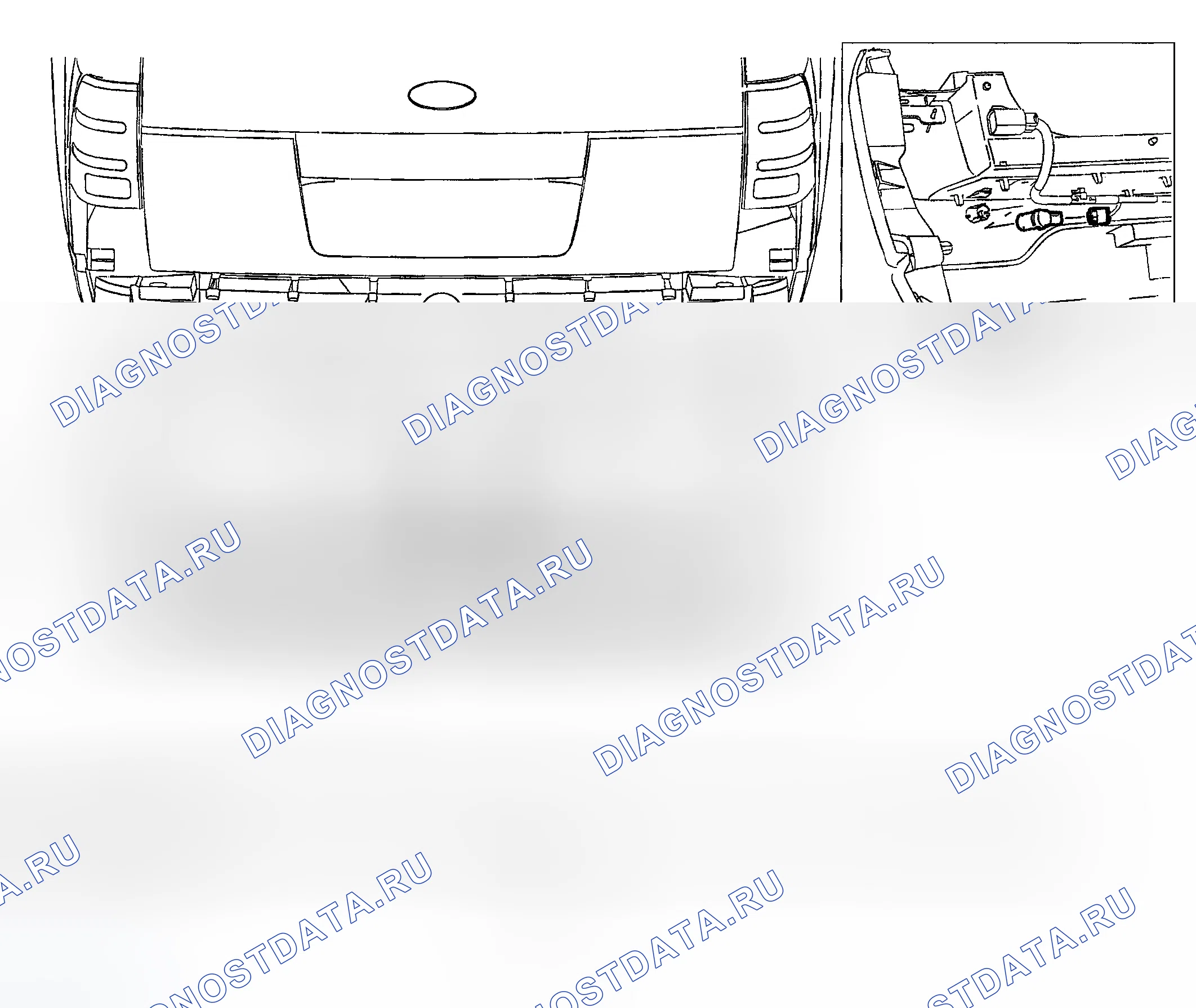 Рис. 230: Демонтаж и монтаж. Ford Explorer III