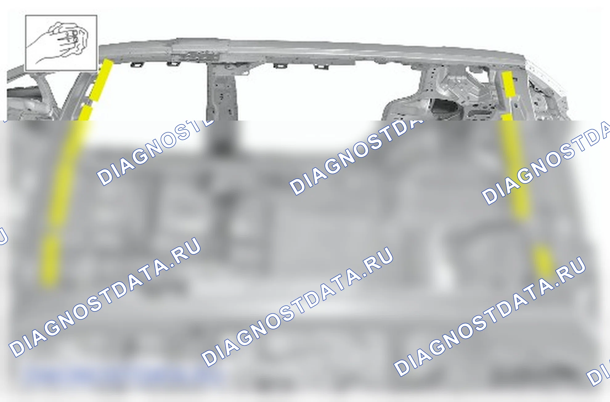 Как снять и установить панель крыши. Ford Grand C-MAX II