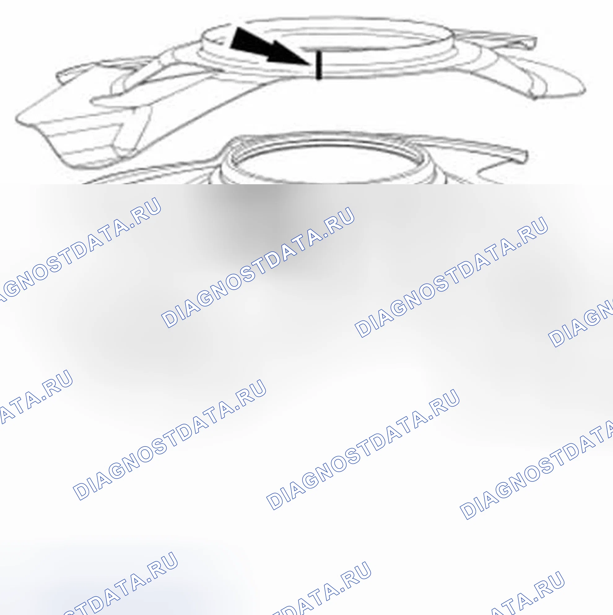 Рис. 18: Демонтаж. Ford Edge I рестайлинг