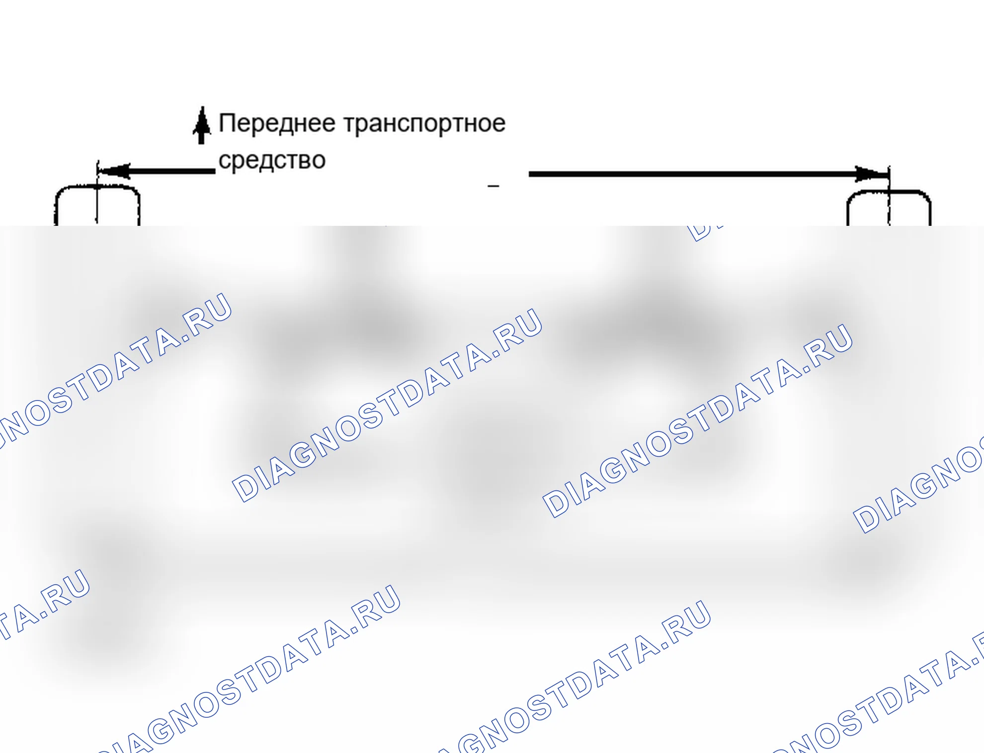 Рис. 2: Регулировка муфт тяг (вид сверху). Jeep Wrangler I