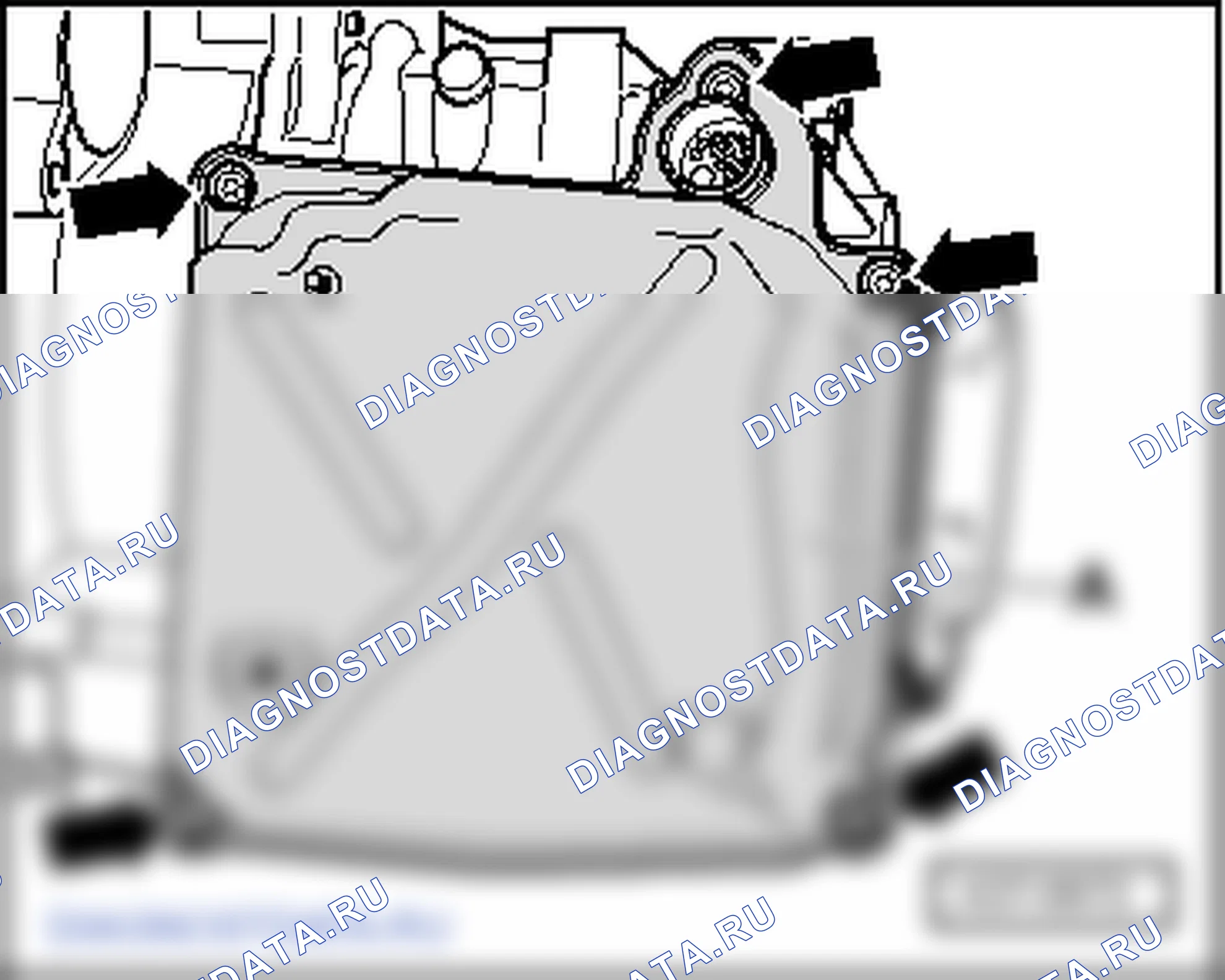 Электрические/электронные компоненты КП DSG® и места их установки. Volkswagen Golf Mk5