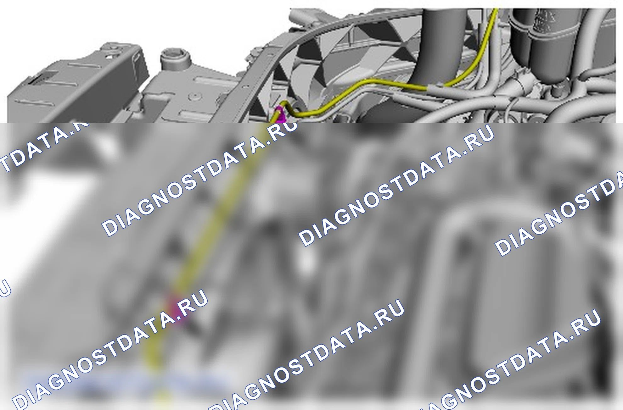 Как снять и установить панель с отверстием для решетки радиатора. Ford Galaxy III