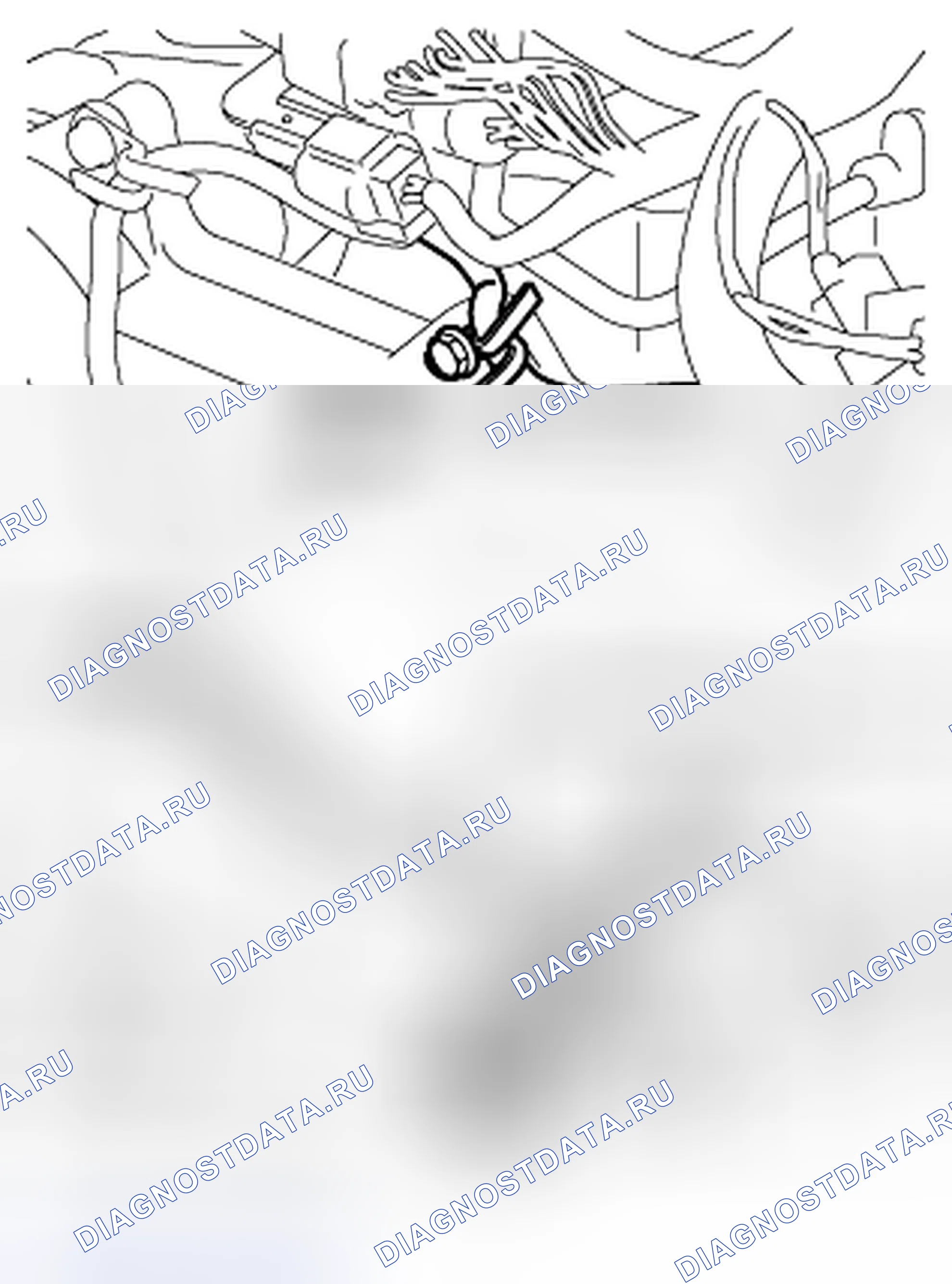 Рис. 6: > > B < < УСТАНОВКА ЗАЖИМА. Honda Crosstour I