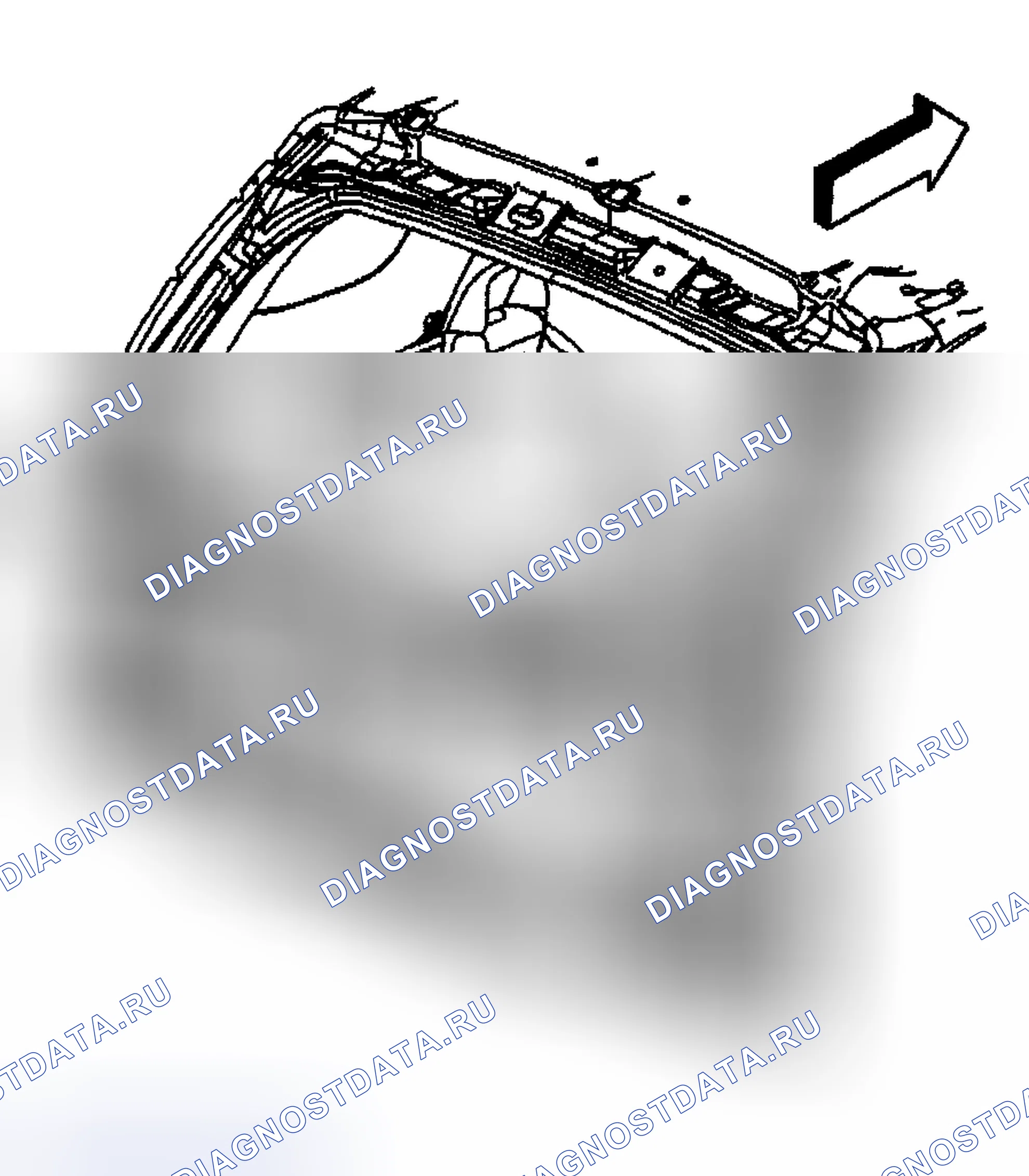 Рис. 1: Порядок демонтажа. Hyundai Tiburon II рестайлинг