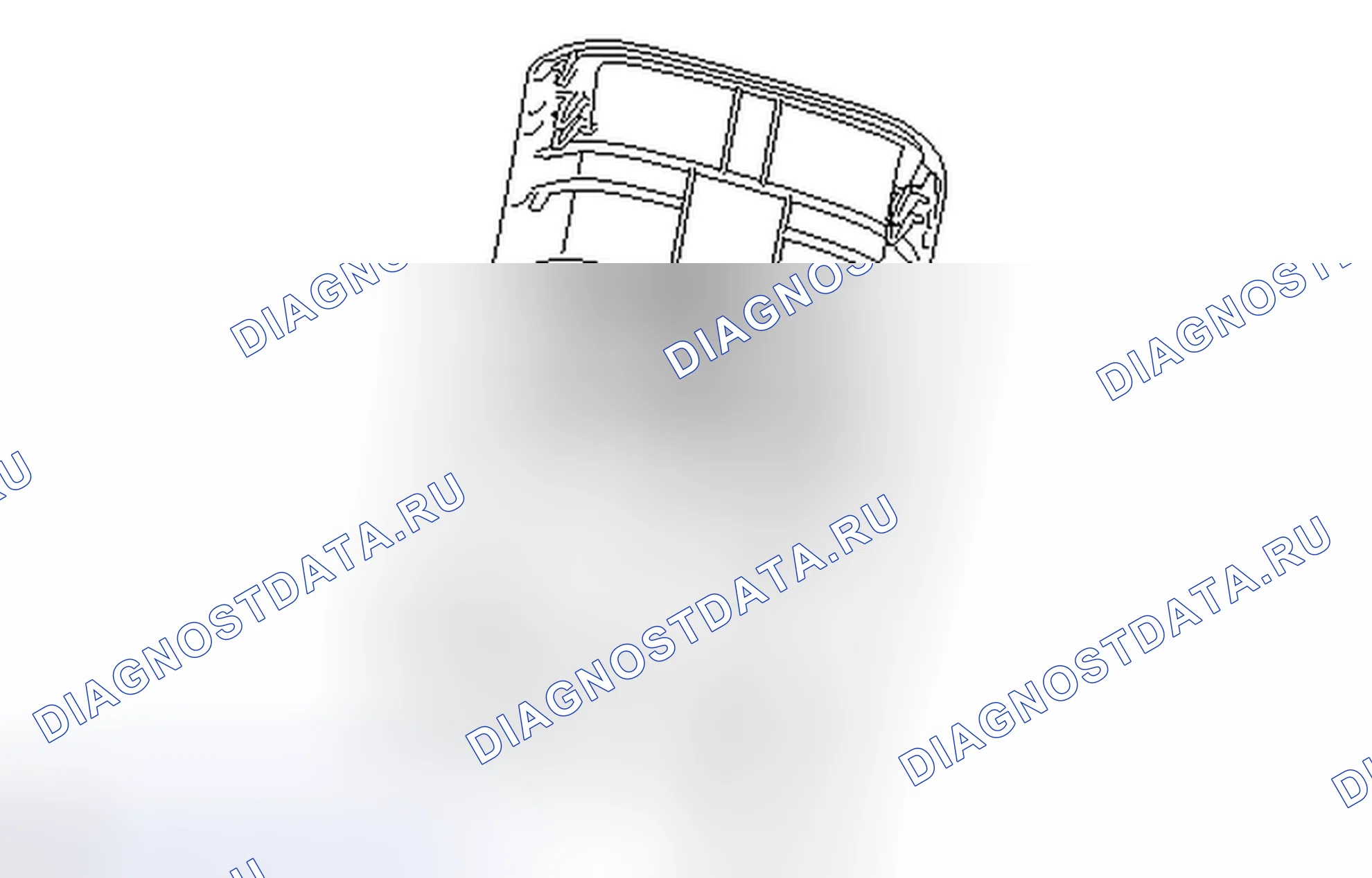 Рис. 222: ДЕМОНТАЖ. Toyota RAV4 III рестайлинг