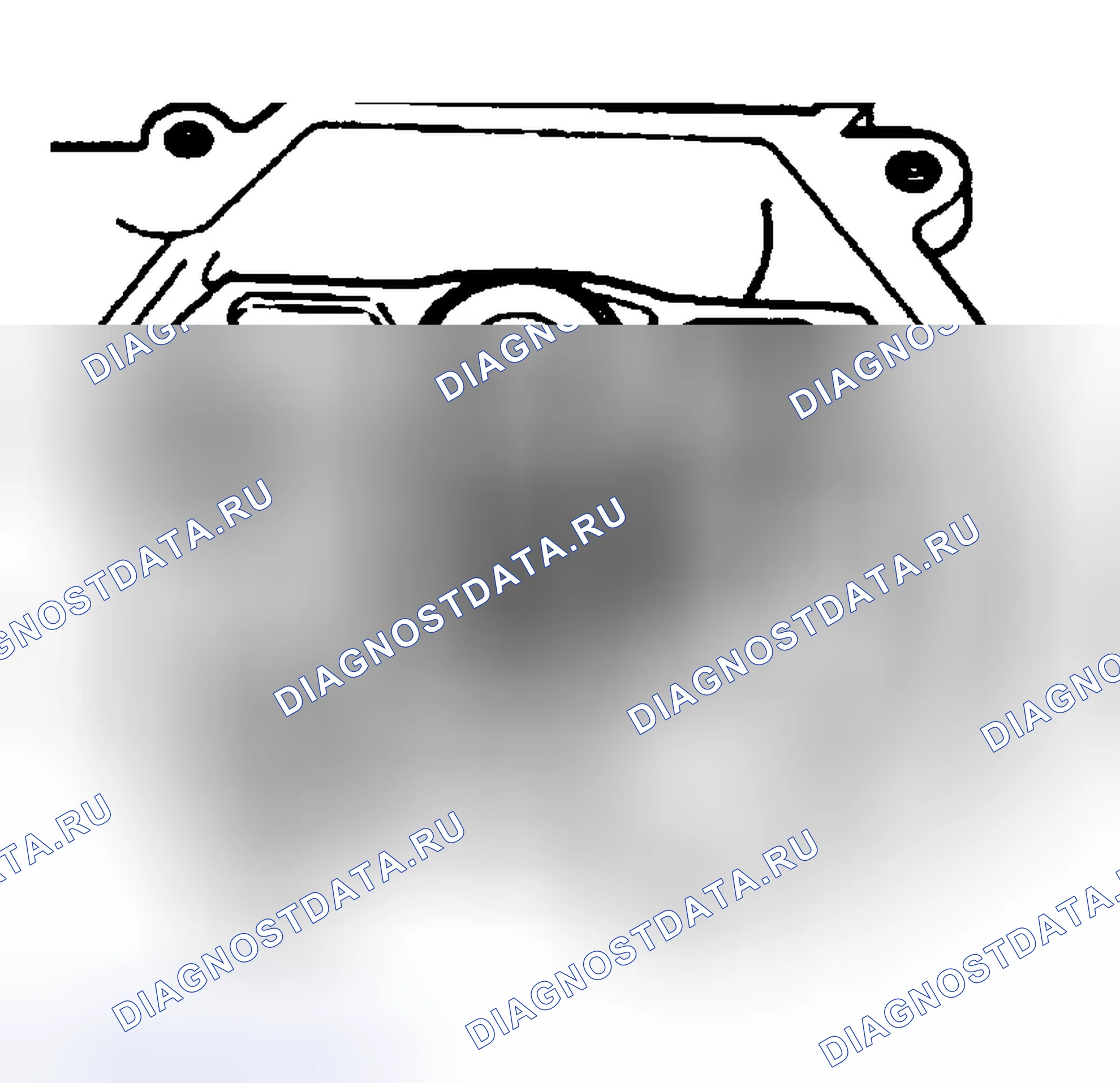 Рис. 407: Регулировка автоматической трансмиссии (акпп). Volkswagen EuroVan T4 рестайлинг
