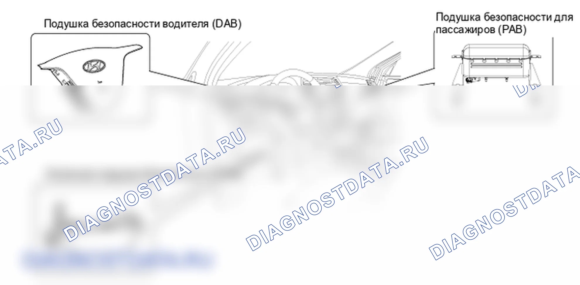 Детали компонентов и их расположения. Hyundai Santafe Sport DMA