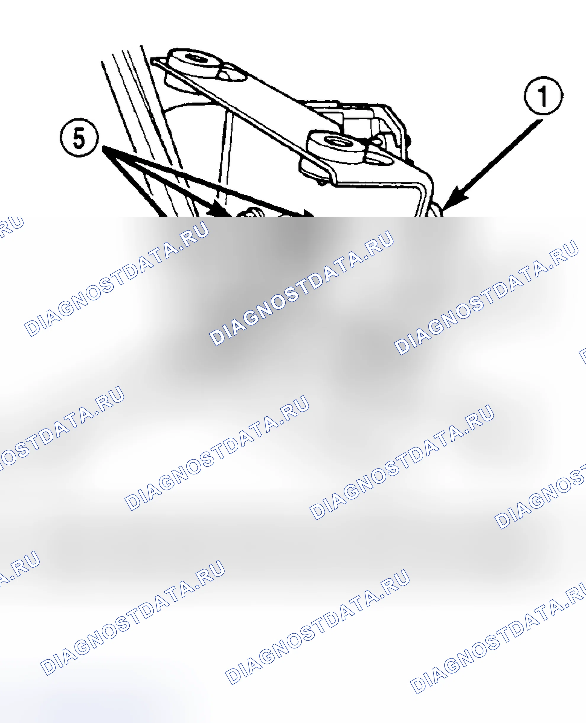 Рис. 11: Демонтаж. Chrysler Grand Voyager III