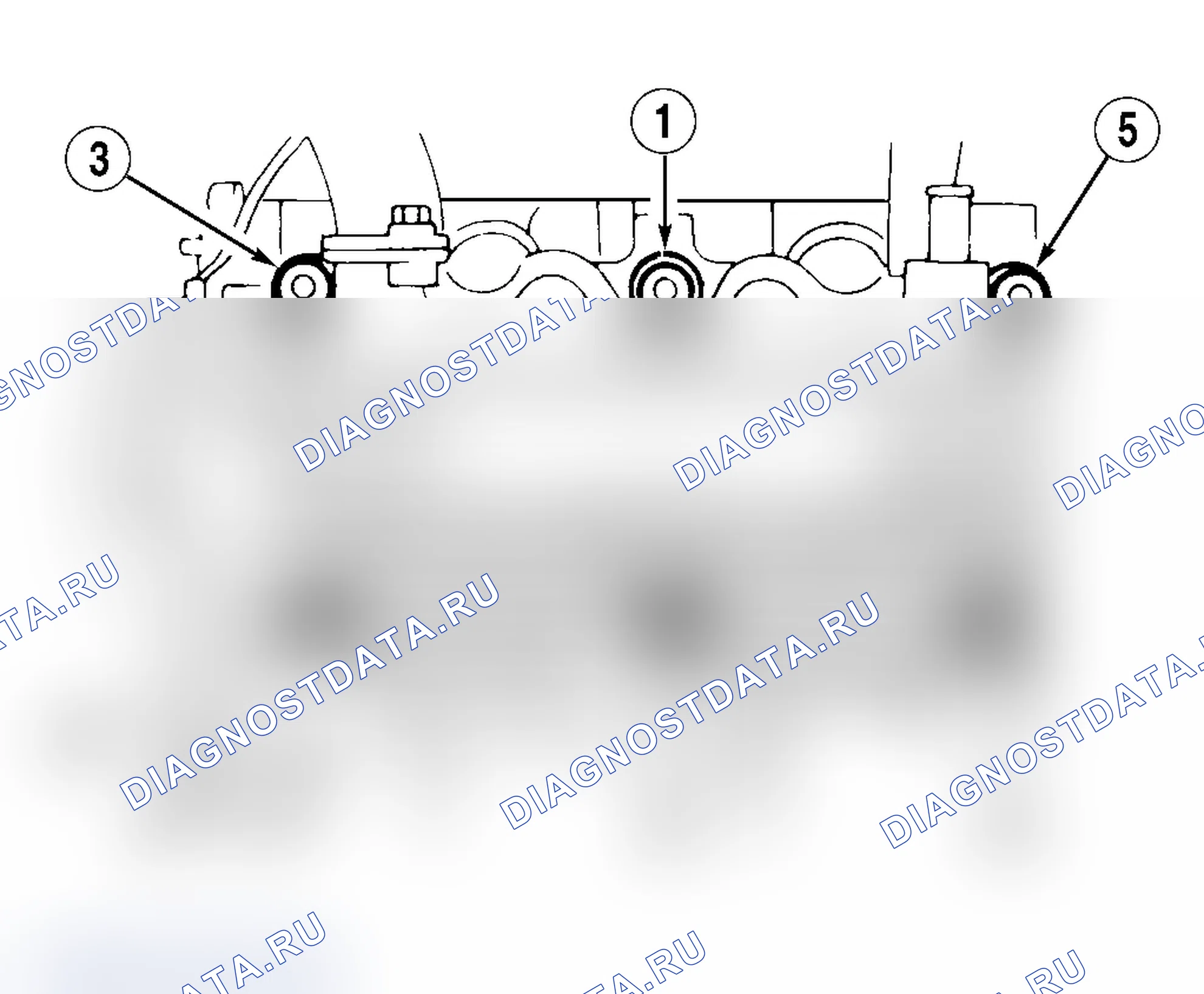 Рис. 1: Демонтаж. Subaru Legacy BC/BJ/BF