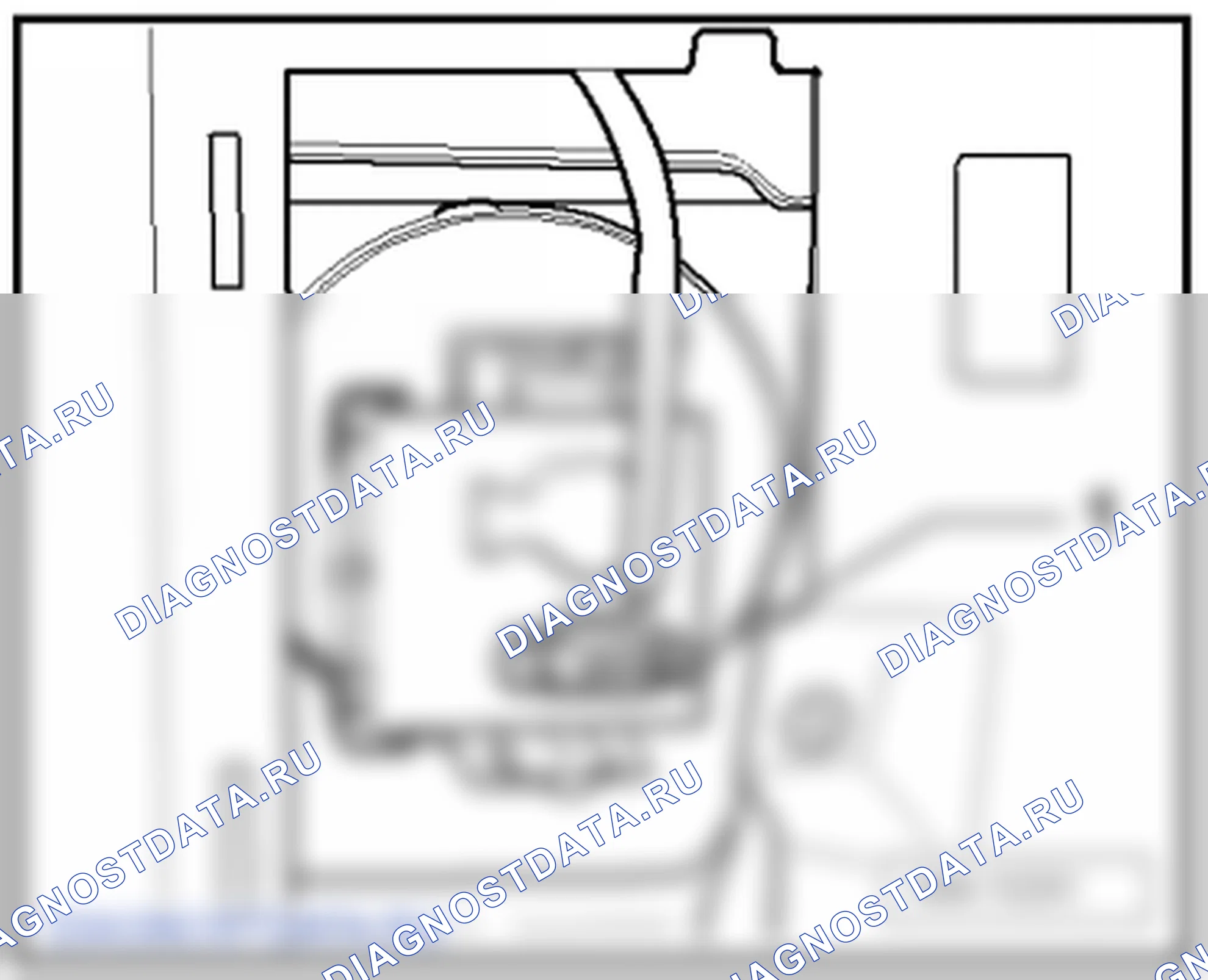 Задние габаритные огни. SEAT Alhambra I