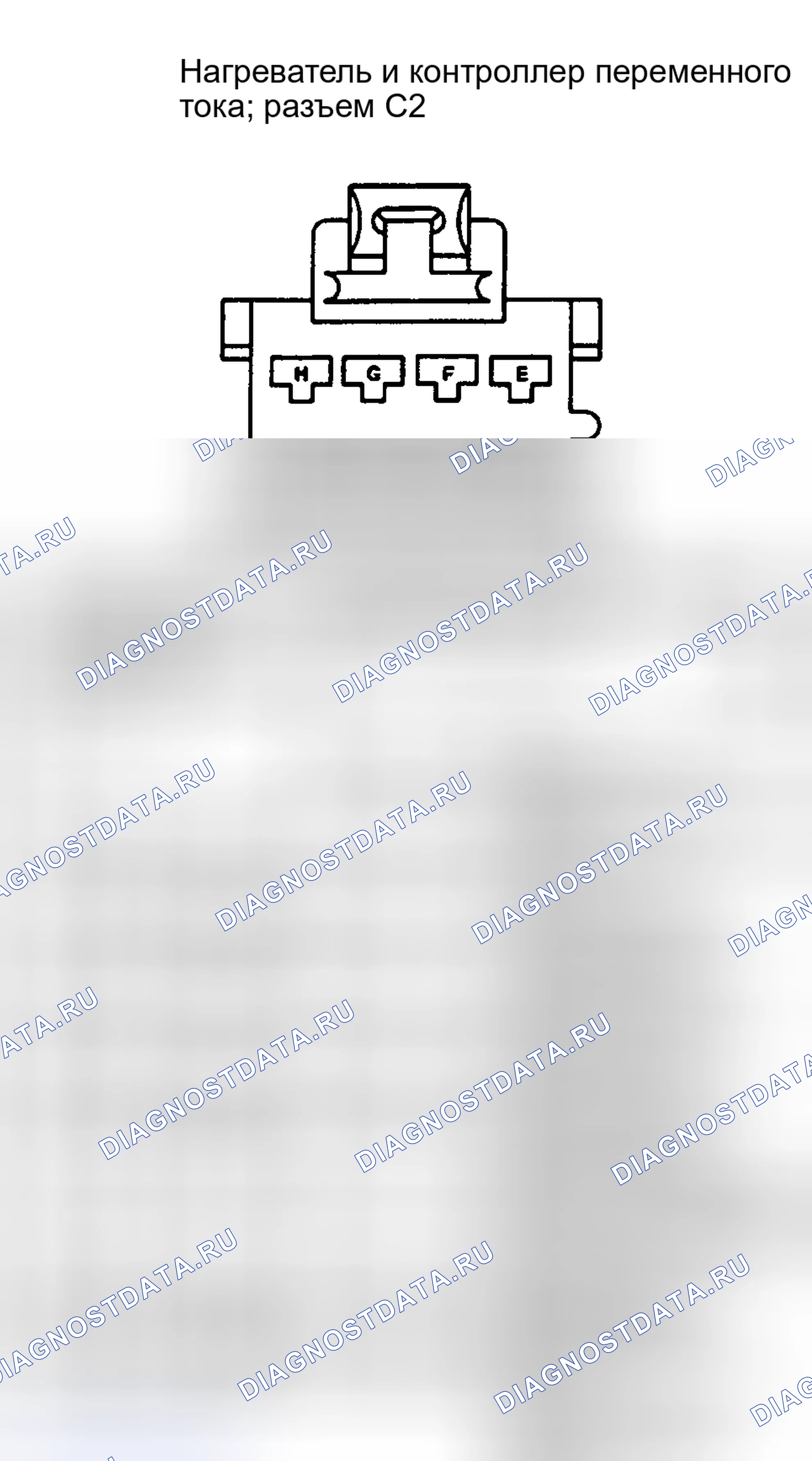 Рис. 180: КОНТРОЛЛЕР НАГРЕВАТЕЛЯ И КОНДИЦИОНЕРА (C2). Chevrolet Chevy Express G1500 