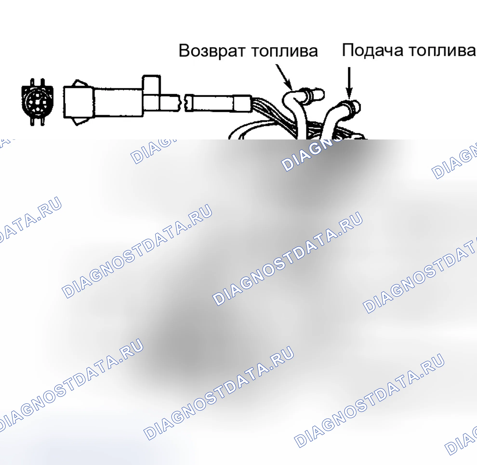 Рис. 5: Топливный насос. Ford Club Wagon E150 