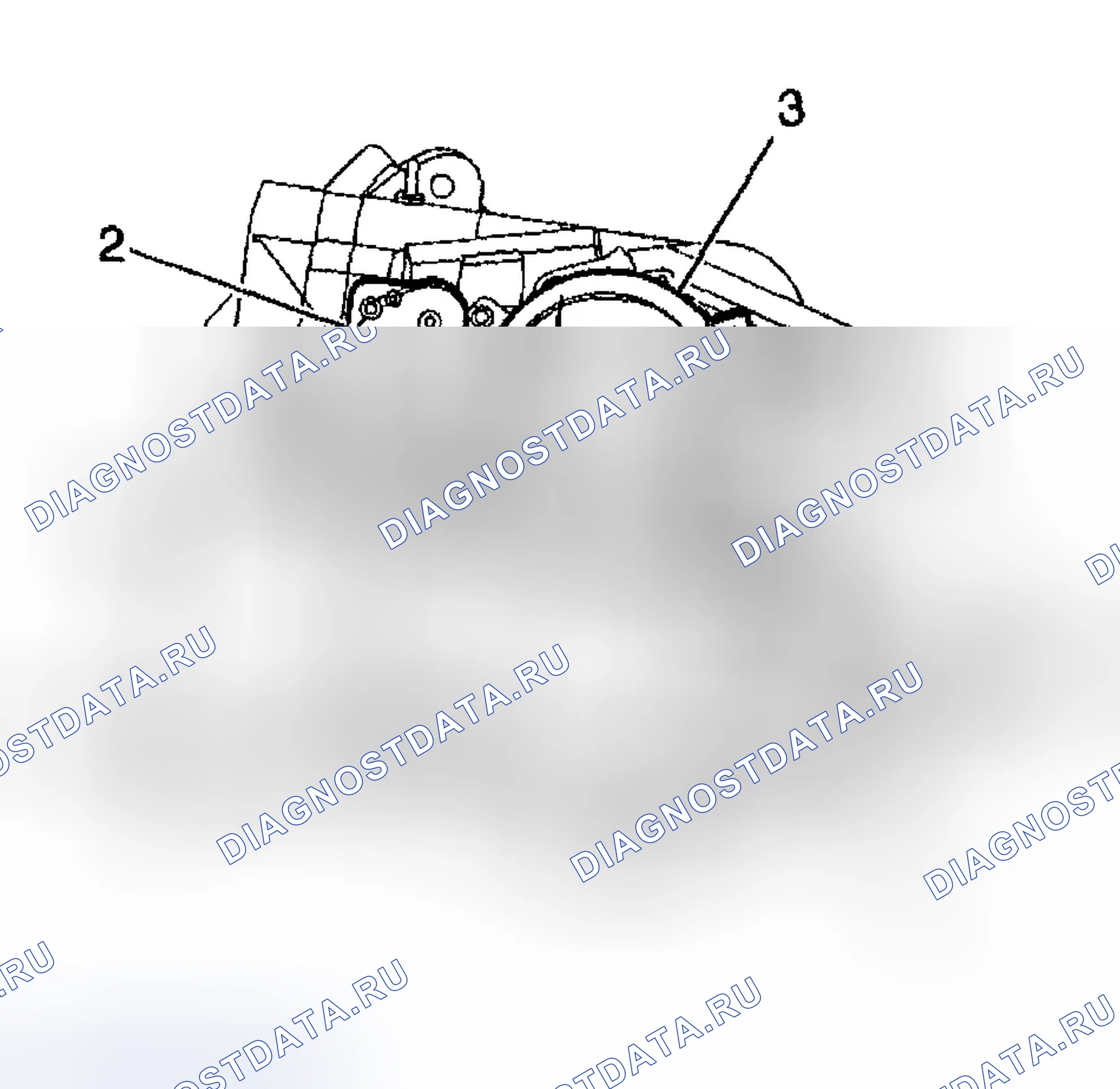 Рис. 313: Порядок демонтажа. Chevrolet TrailBlazer I