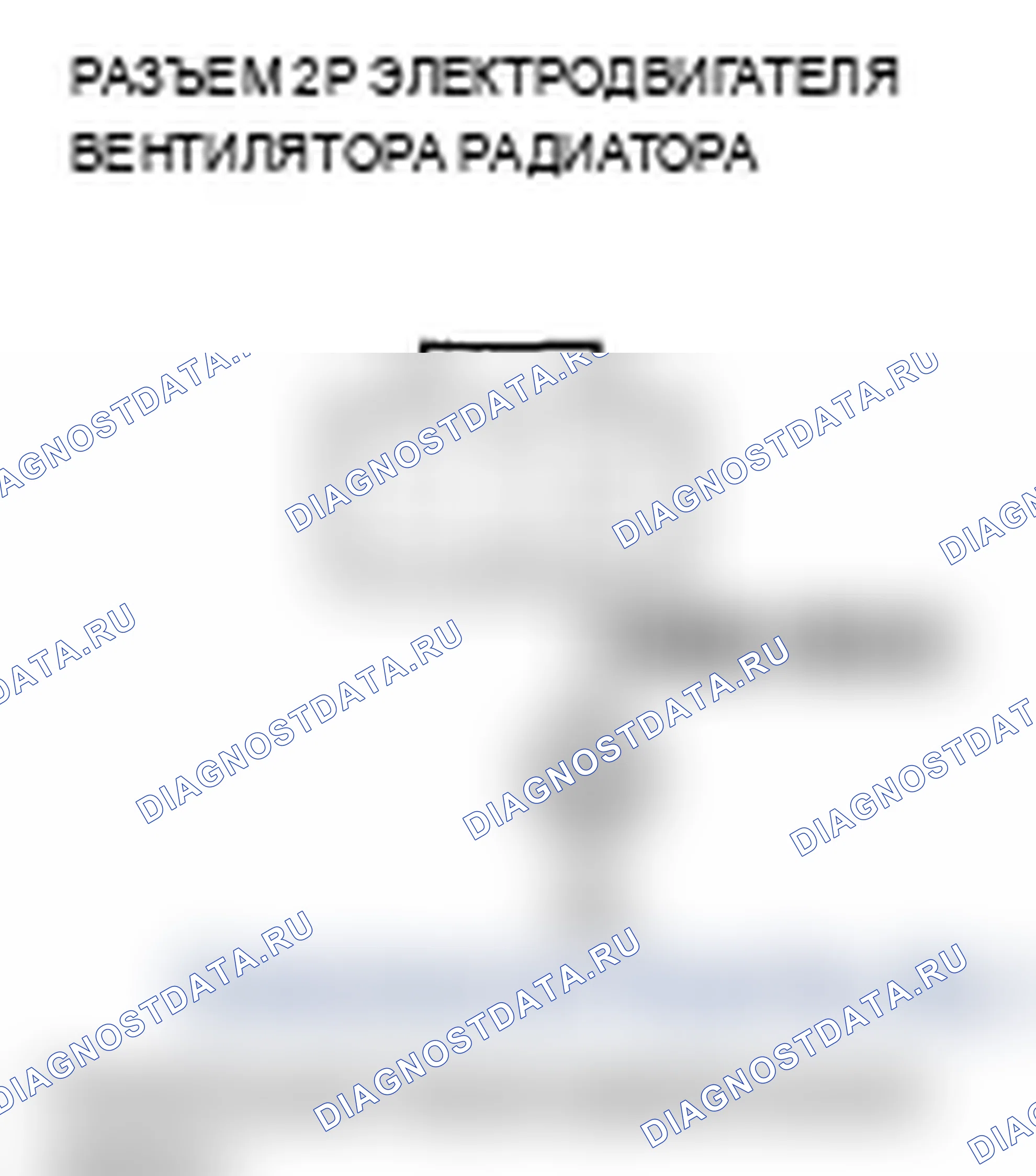 Рис. 6: Поиск и устранение неисправностей в контуре радиаторного вентилятора (короткое замыкание). Acura RL II