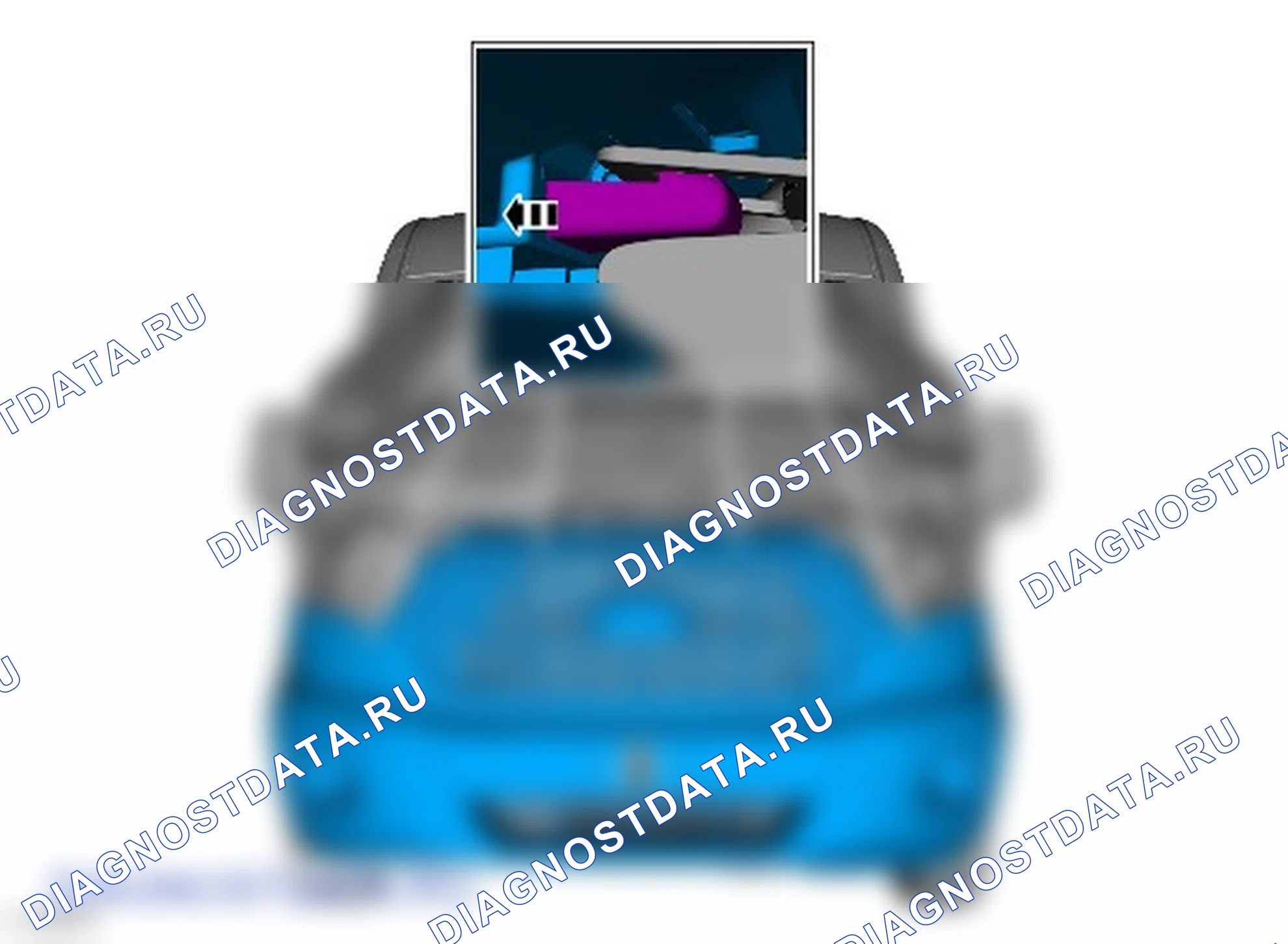 Как снять и установить кожух переднего бампера. Ford Transit VIII