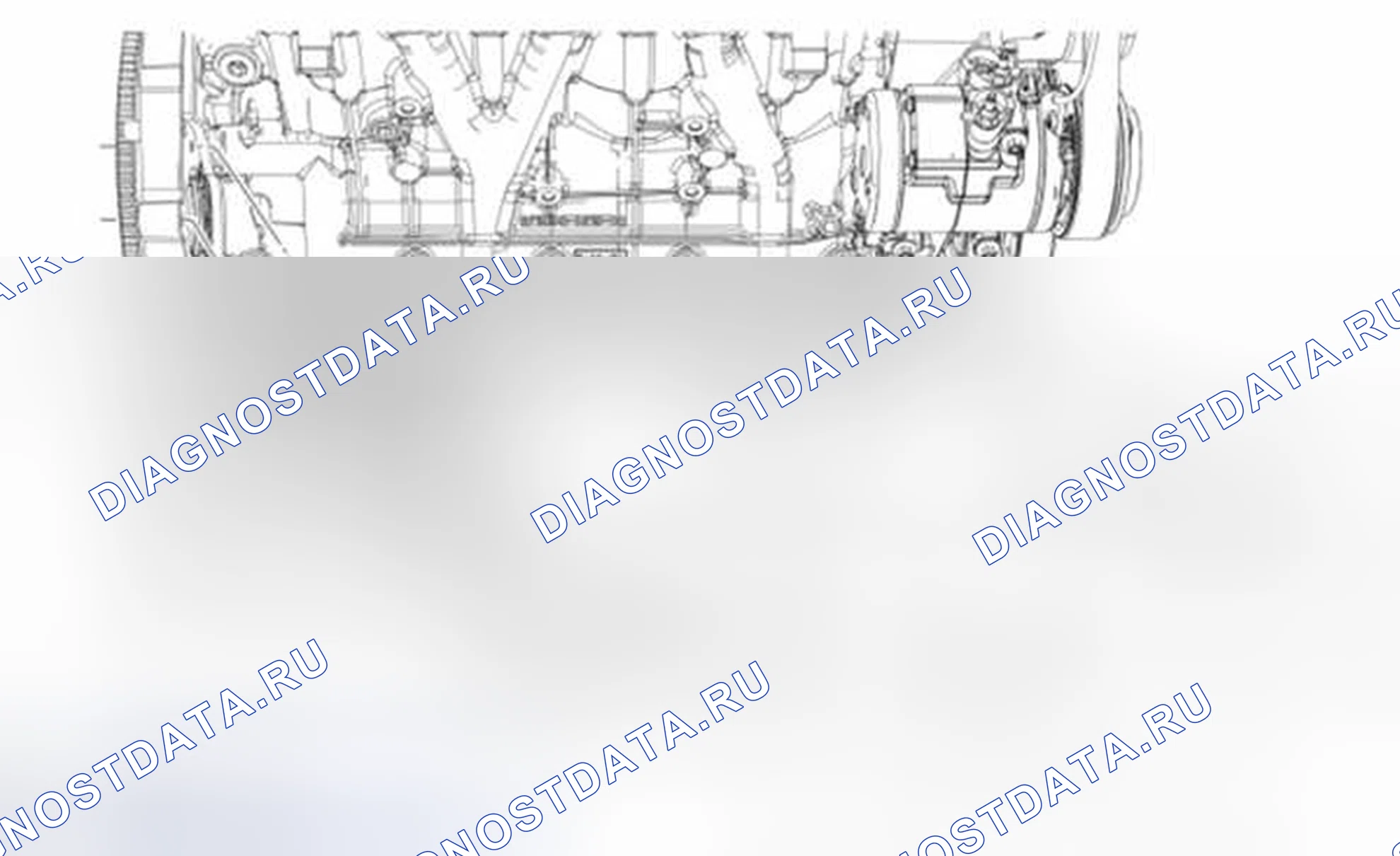 Рис. 57: Стартерный двигатель. Ford Pickup F250 Super Duty II