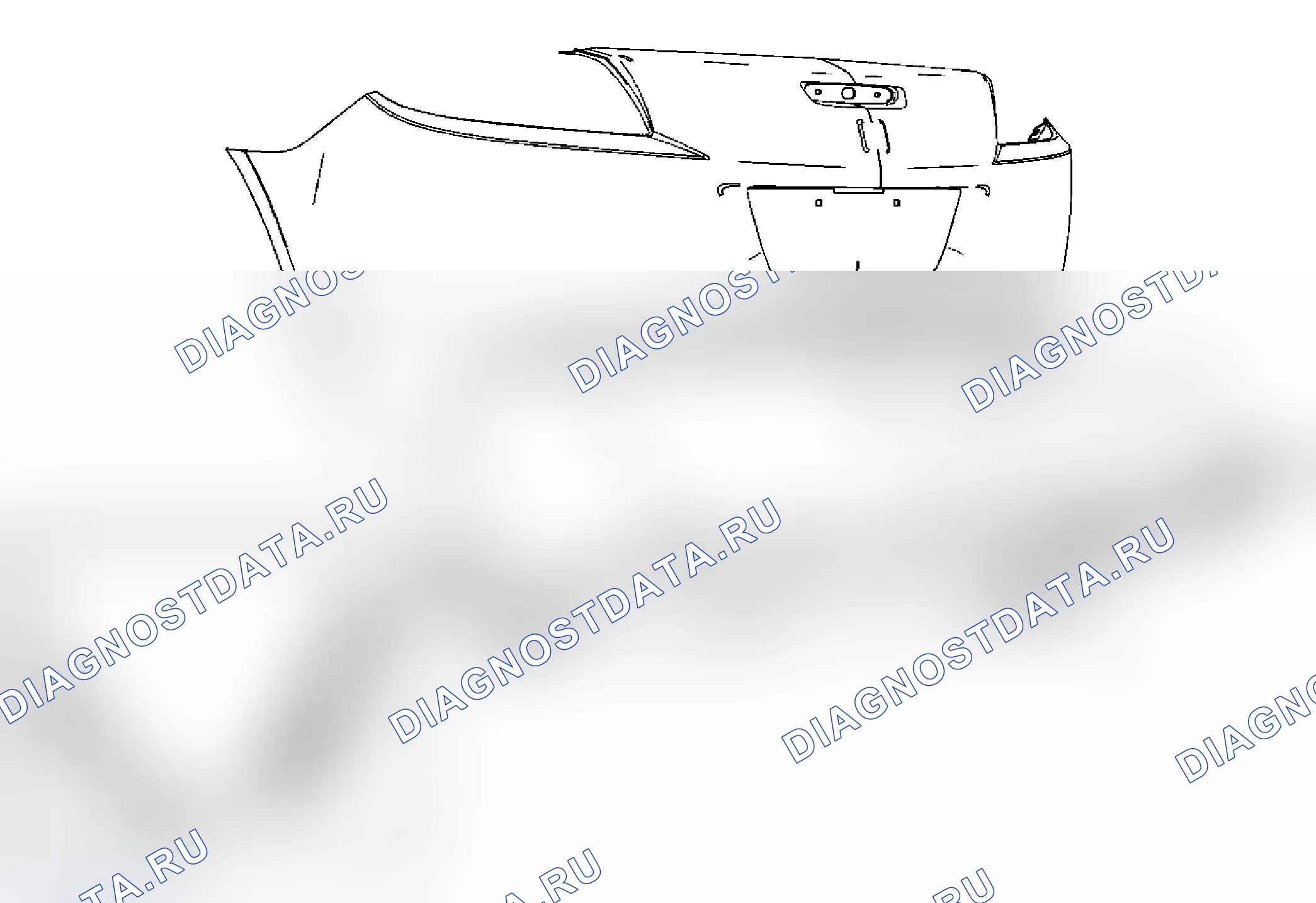 Рис. 37: Замена удлинителя заднего бампера. Pontiac Solstice I final