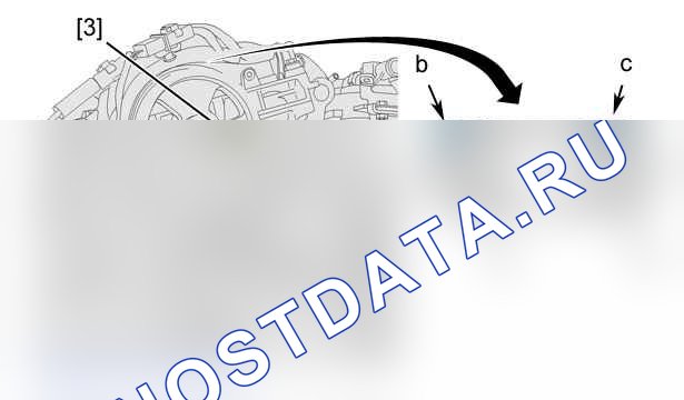 Проверка: фиксация механизма газораспределения — b1ep1nzd. Citroen C8 I