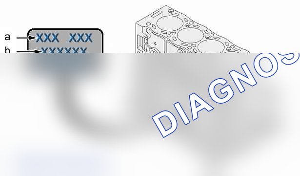 Идентификация: двигатель типа DW12 — b1cm096d. Peugeot 607 I рестайлинг