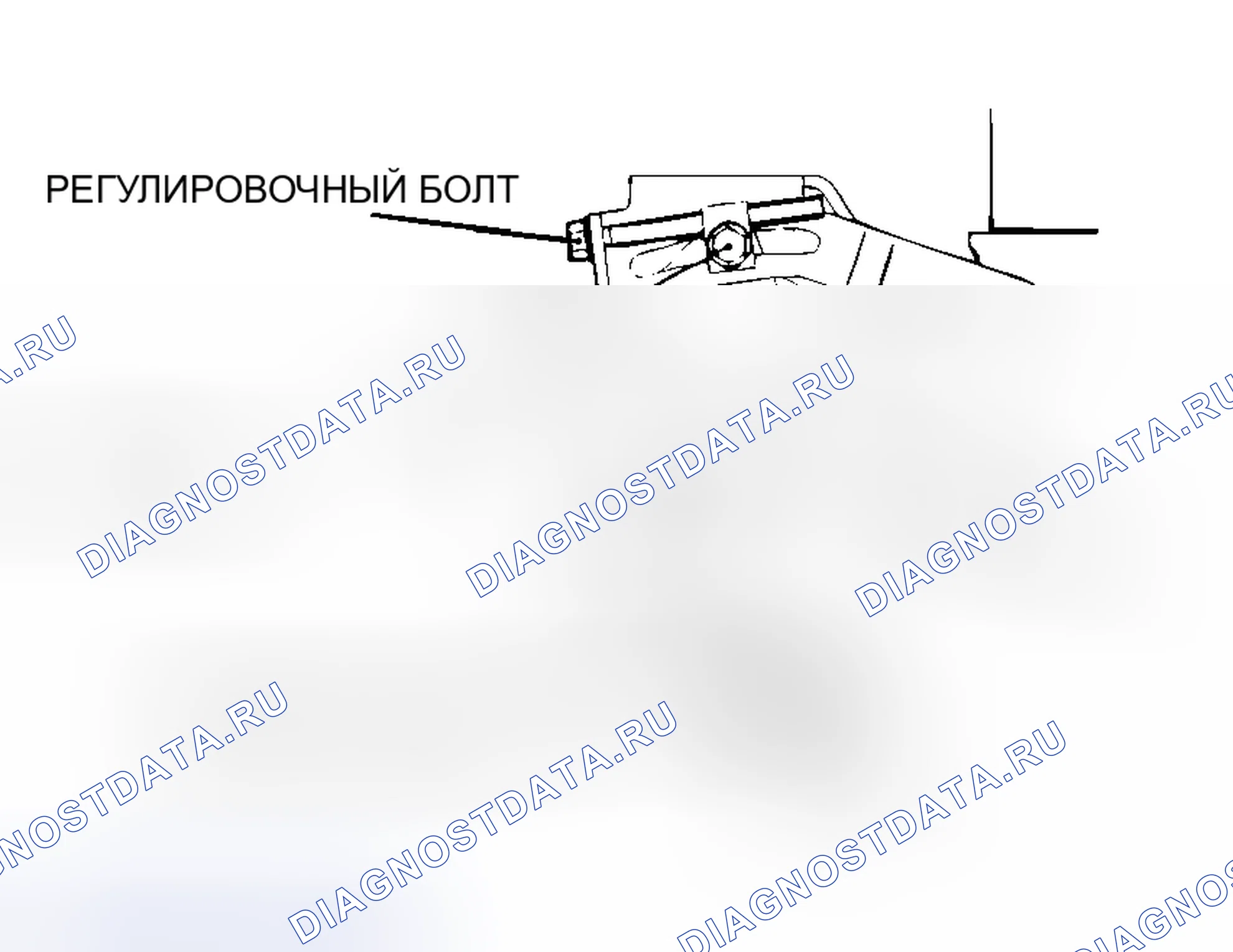 Рис. 73: Регулировка натяжения ремня привода генератора. Mitsubishi Lancer Evolution IX