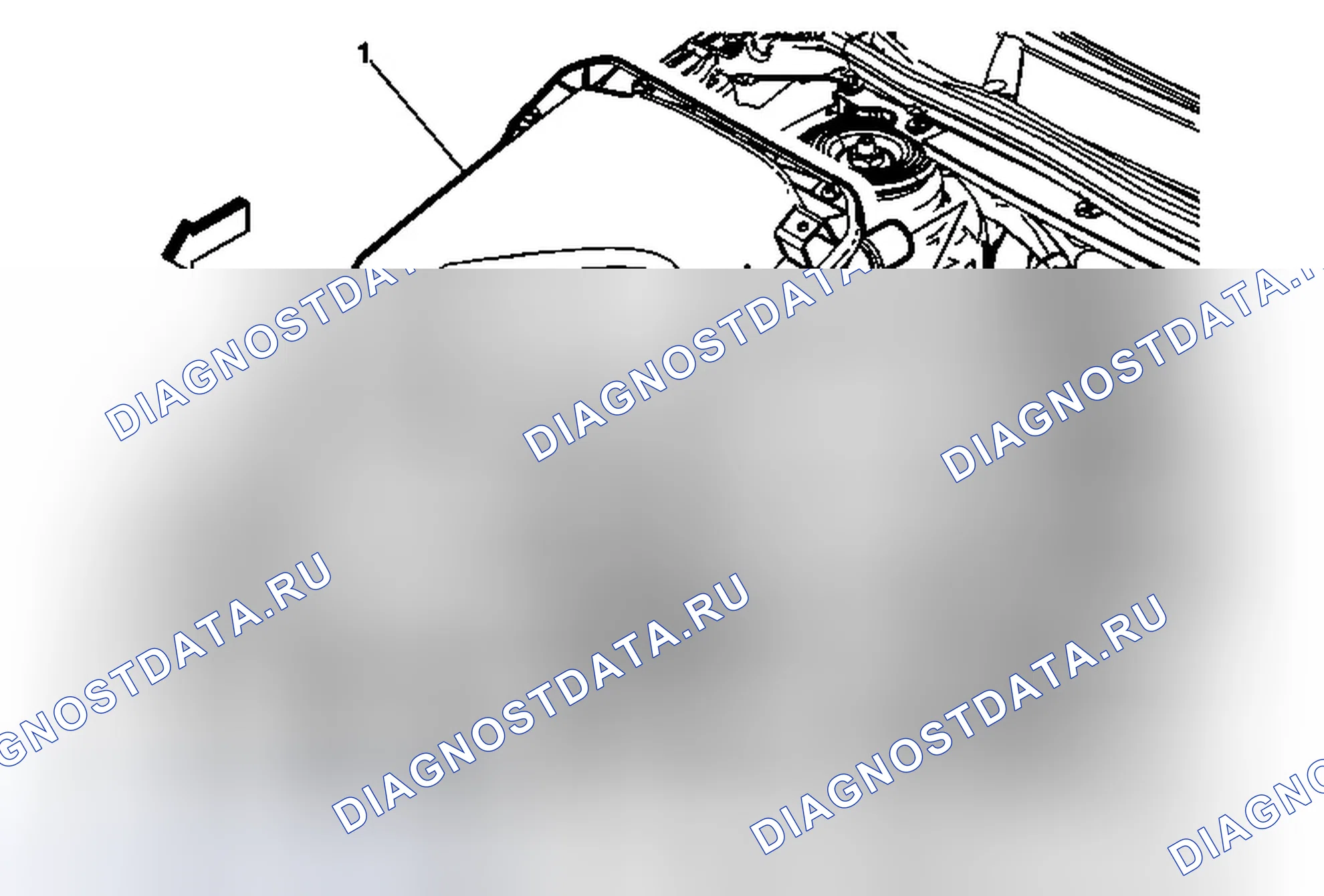 Рис. 103: Замена узла воздухоочистителя (LTG). Chevrolet Malibu VIII рестайлинг
