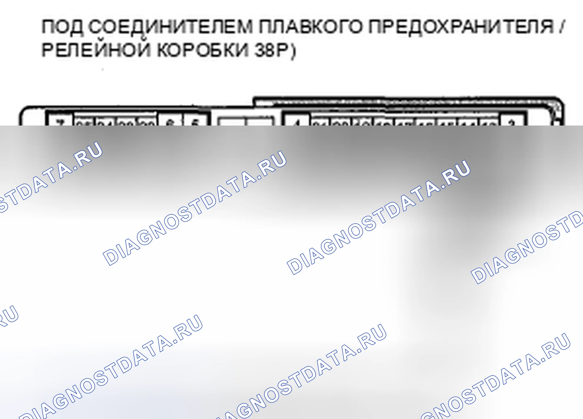 Рис. 7: B11C7 расшифровка кода ошибки: Ошибка ввода IG1 линии MICU пассажира. Honda Crosstour I